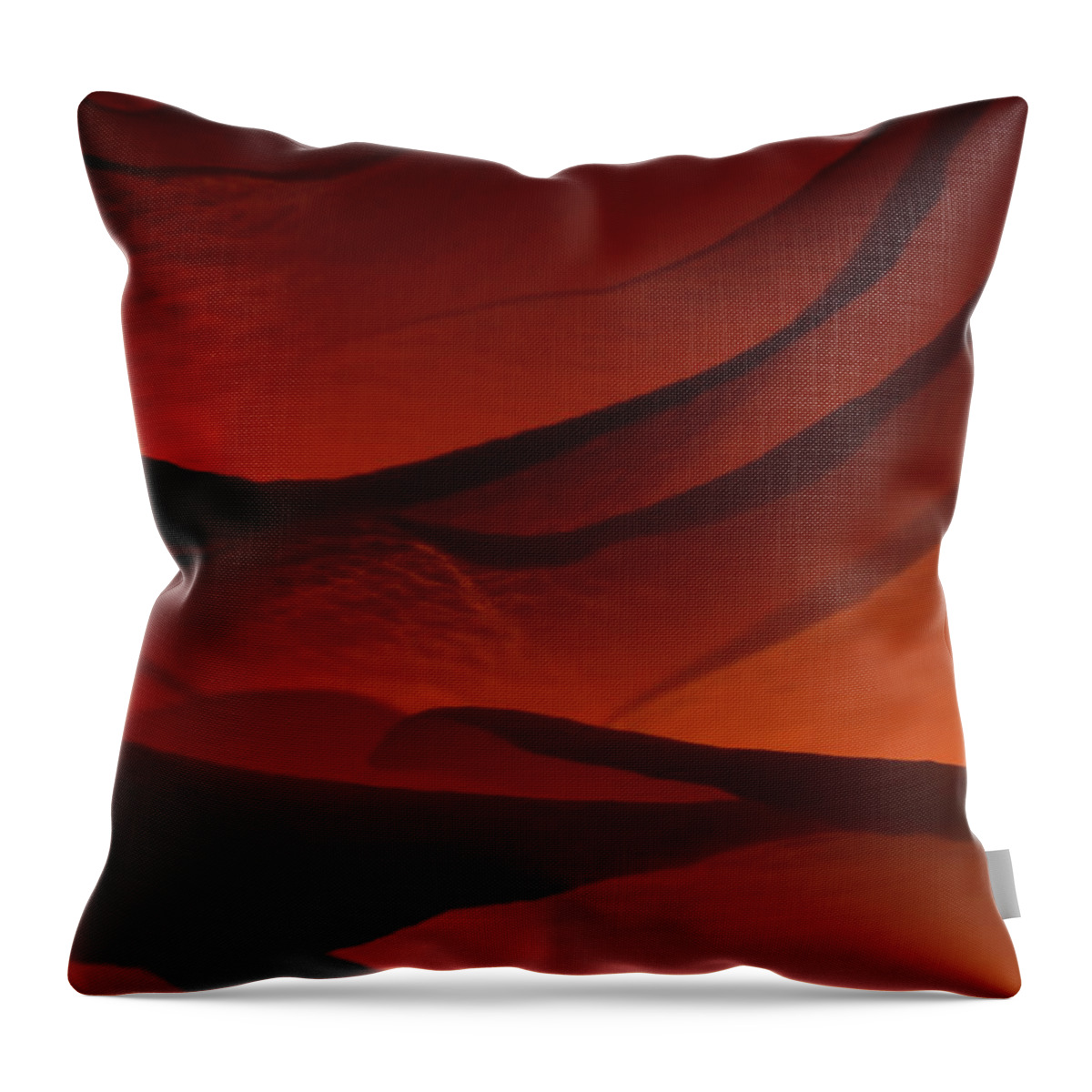 Macro Throw Pillow featuring the photograph Rose 2342 by Julie Powell