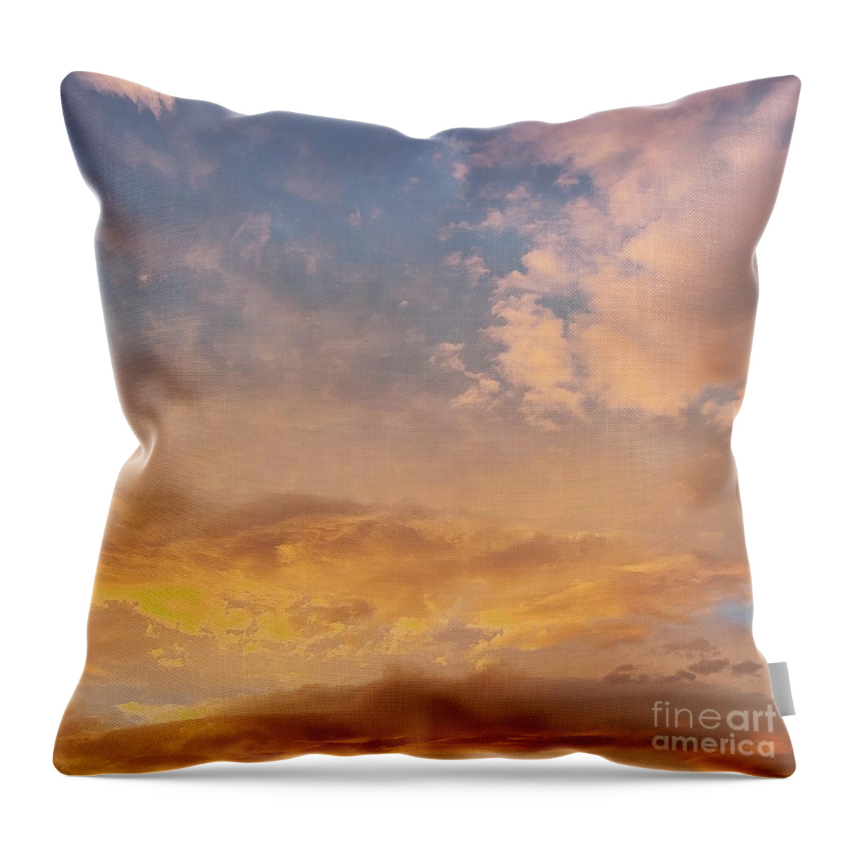 Sunrise Throw Pillow featuring the photograph Sahara Sunrise II by Anita Adams