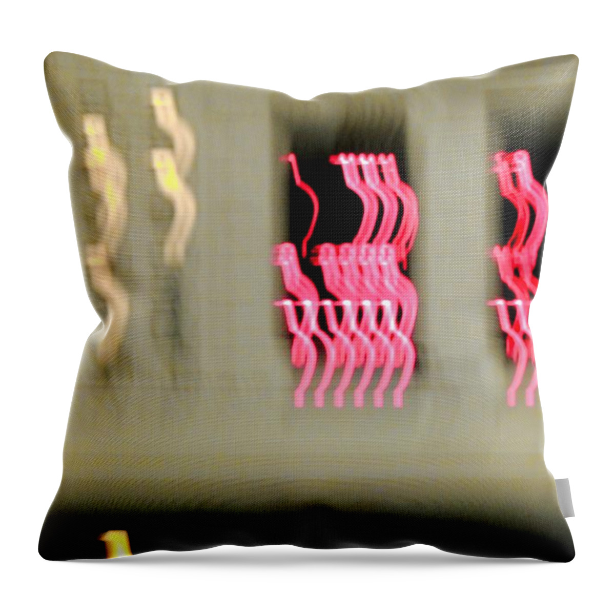 Nuclear Throw Pillow featuring the photograph Shockwave Five by Ian Hutson