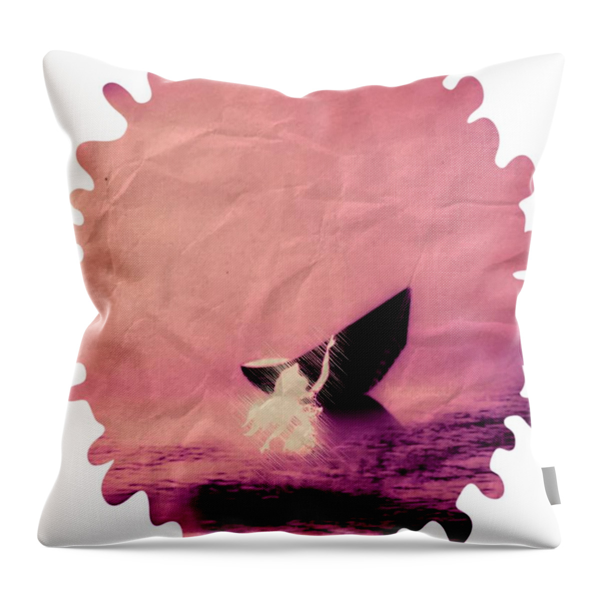Fantasy Throw Pillow featuring the digital art Sirenes by Auranatura Art