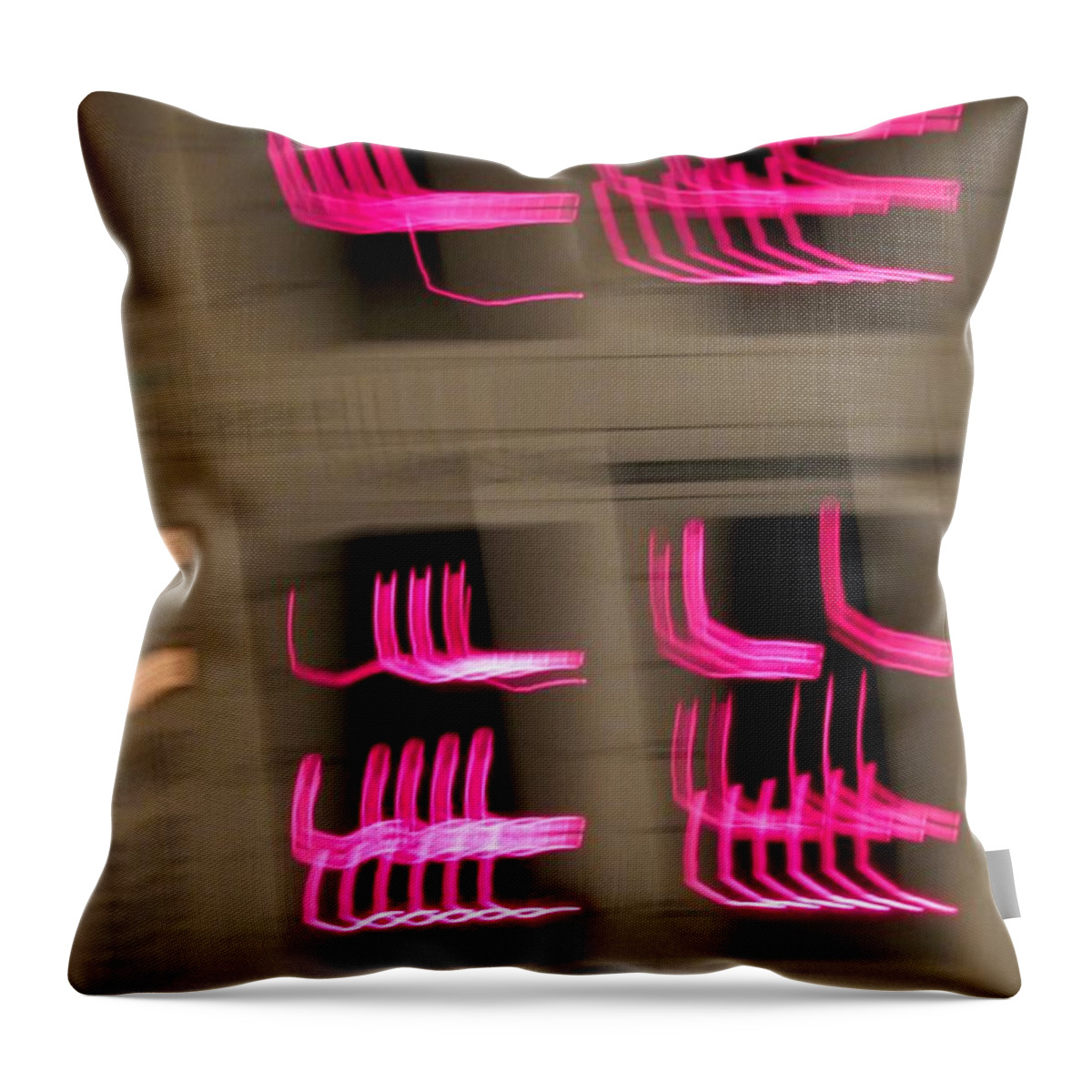 Nuclear Throw Pillow featuring the photograph Sockwave Six by Ian Hutson