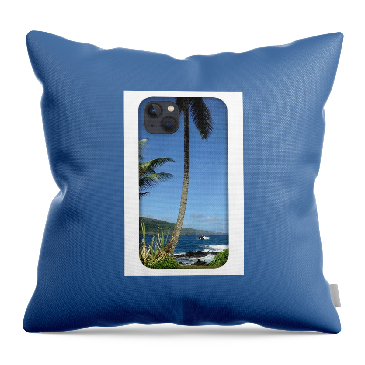  Throw Pillow featuring the photograph Sosobone Original 2 by Trevor A Smith