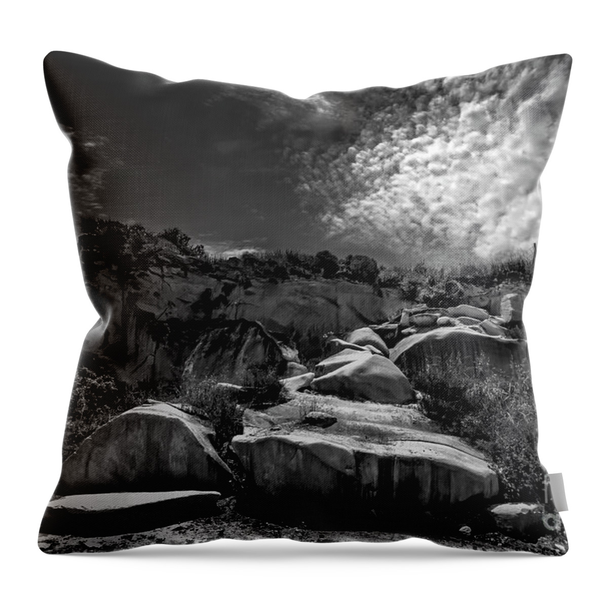 Geology Throw Pillow featuring the photograph Stairs to Heaven by Arik Baltinester