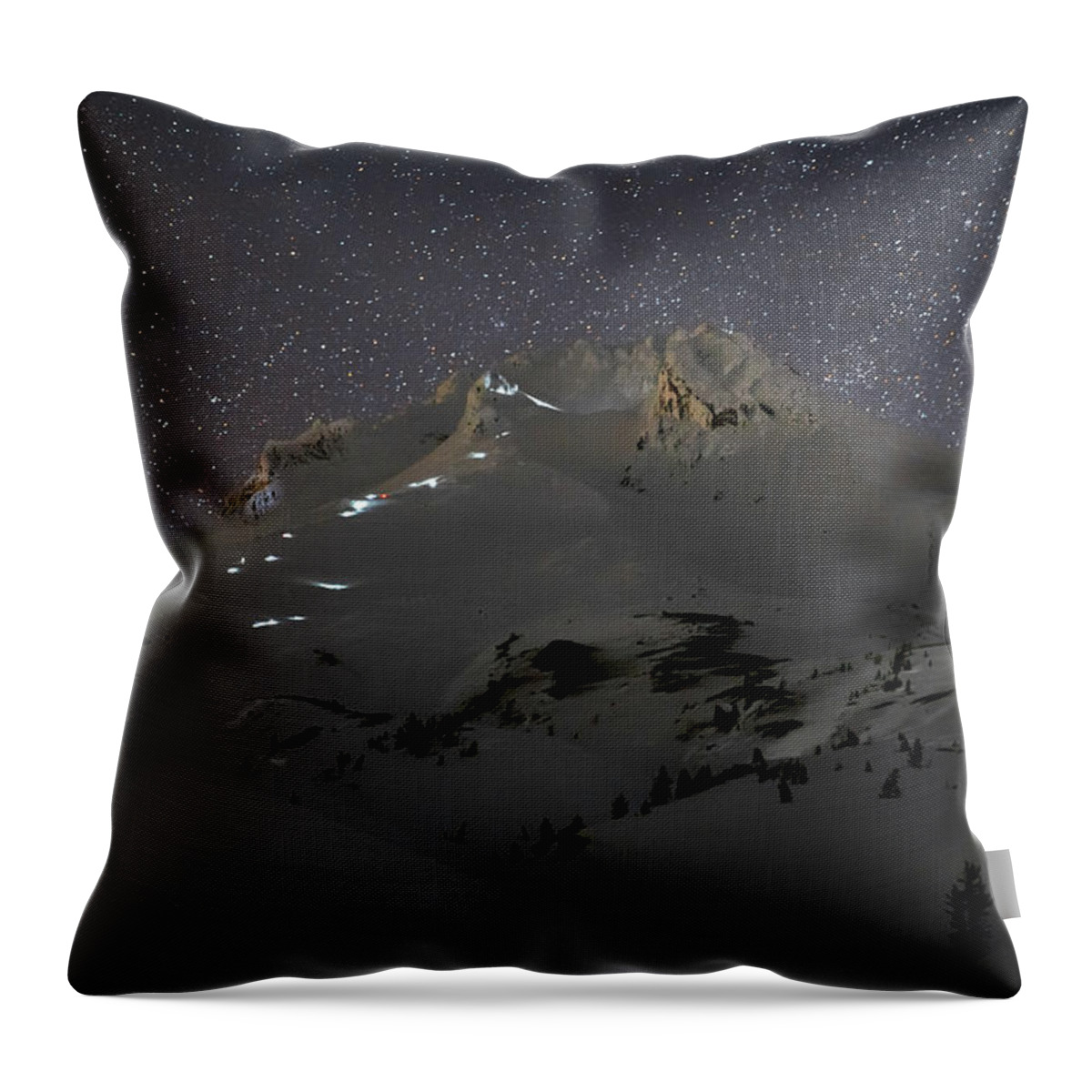Astrophotography Throw Pillow featuring the photograph Stairway to Heaven by Cat Connor