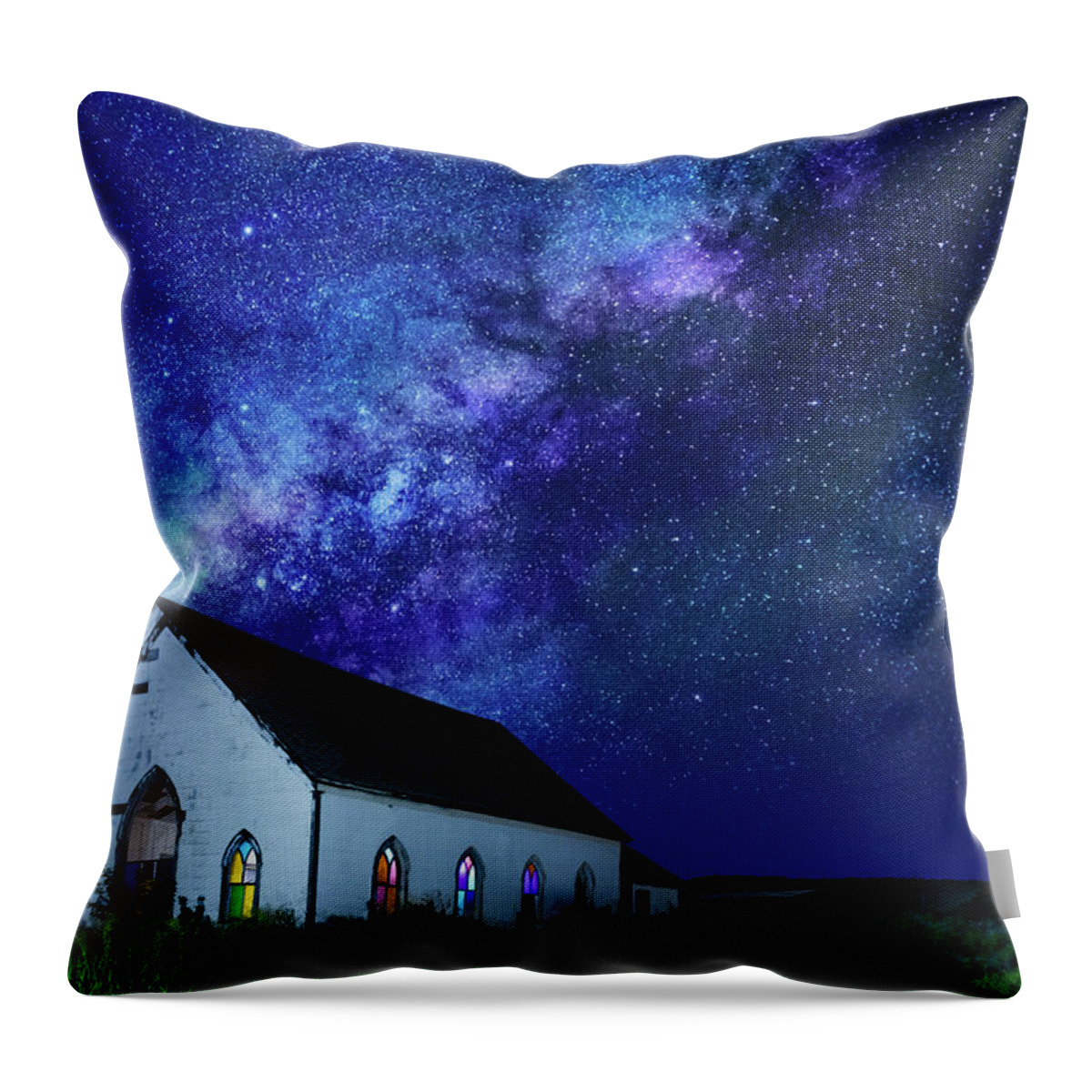 Blue Throw Pillow featuring the photograph Stairway to Heaven by KC Hulsman