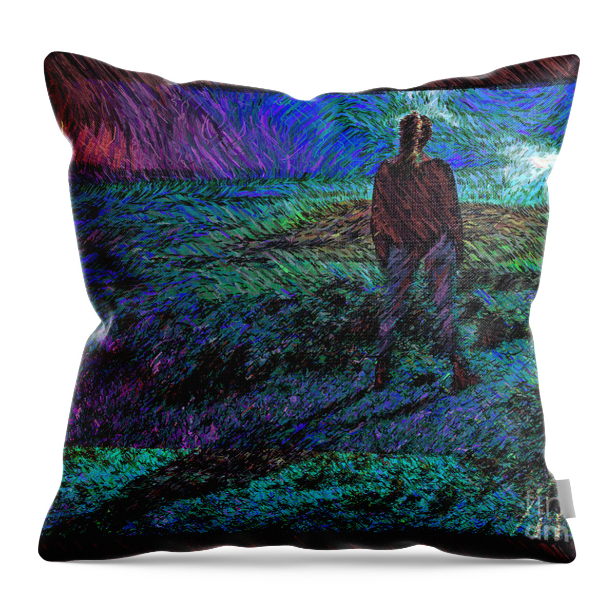 Strength Throw Pillow featuring the photograph Standing Strong by Katherine Erickson