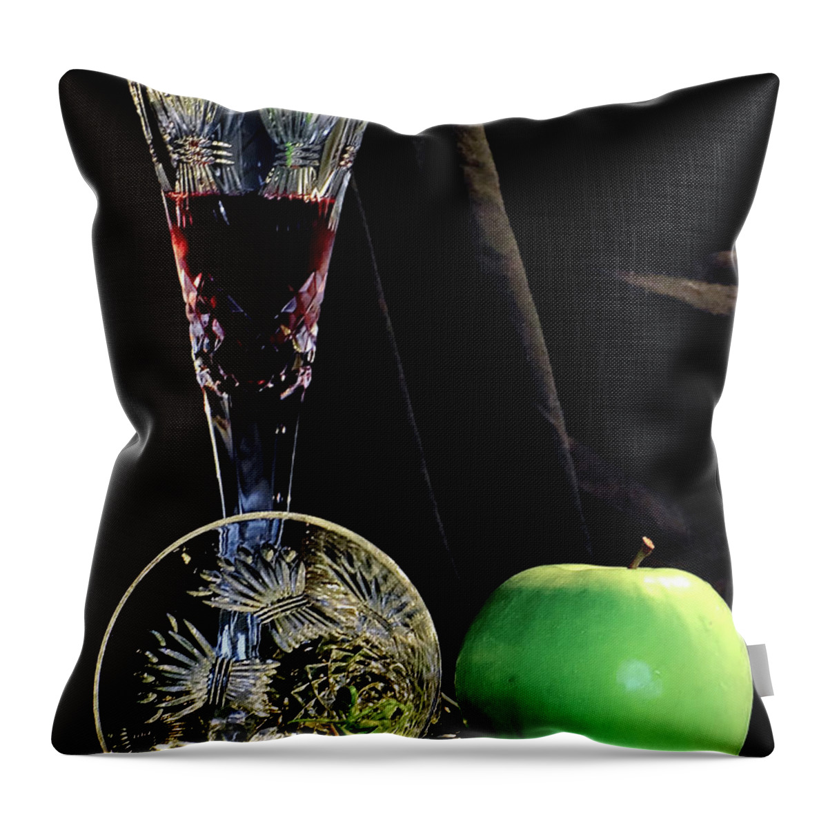 Still Life Throw Pillow featuring the photograph Cheers - To Your Health by Elisabeth Derichs