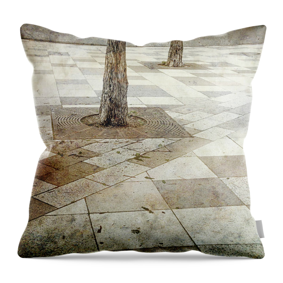 New York Throw Pillow featuring the photograph Still by Mark Gomez