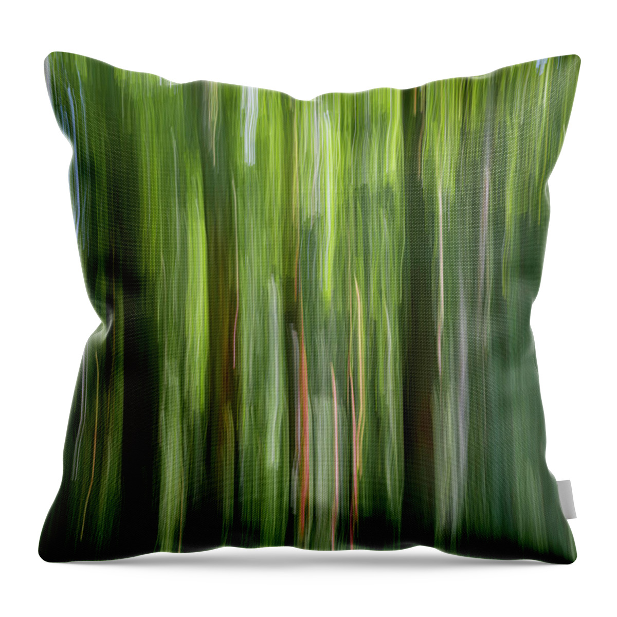 Artistic Throw Pillow featuring the photograph Straight Up by Norman Reid