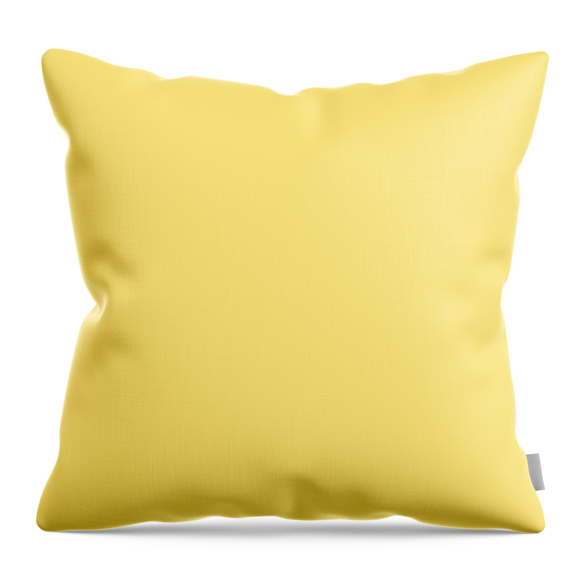 Sun Yellow Throw Pillow featuring the digital art Sun Yellow by TintoDesigns