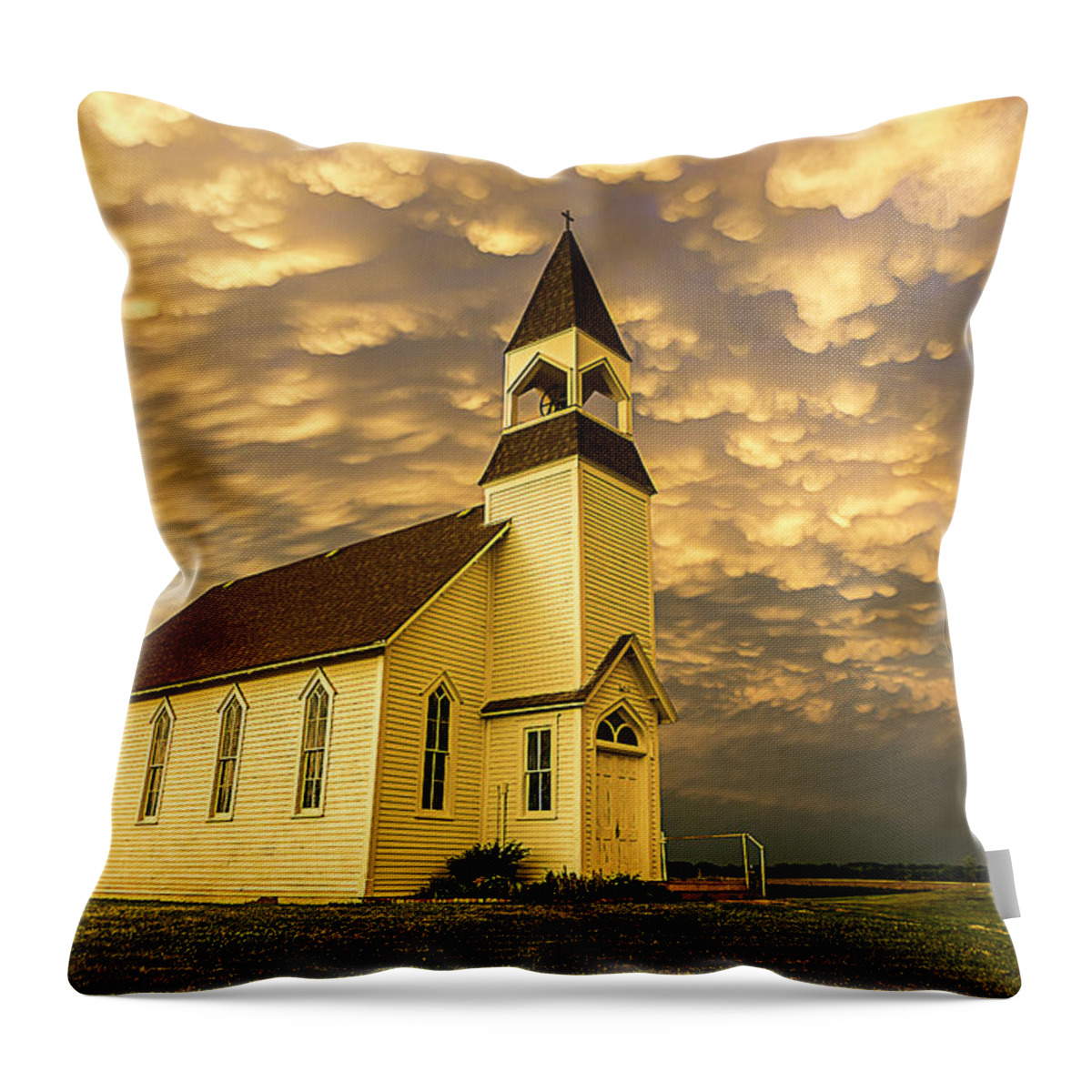 Clouds Throw Pillow featuring the photograph Sunday Funday by Marcus Hustedde