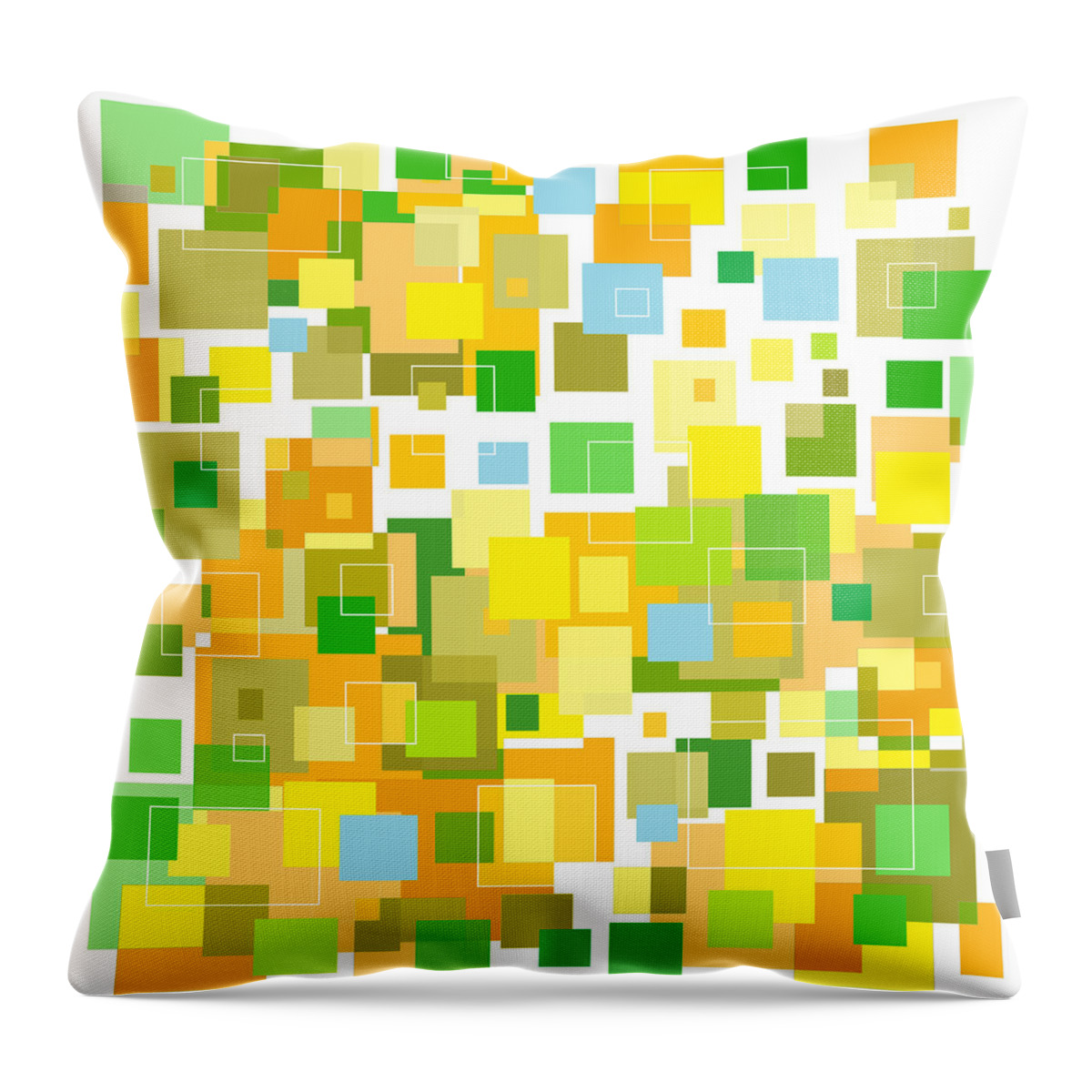 Sunshine Throw Pillow featuring the digital art Sunshine by Val Arie
