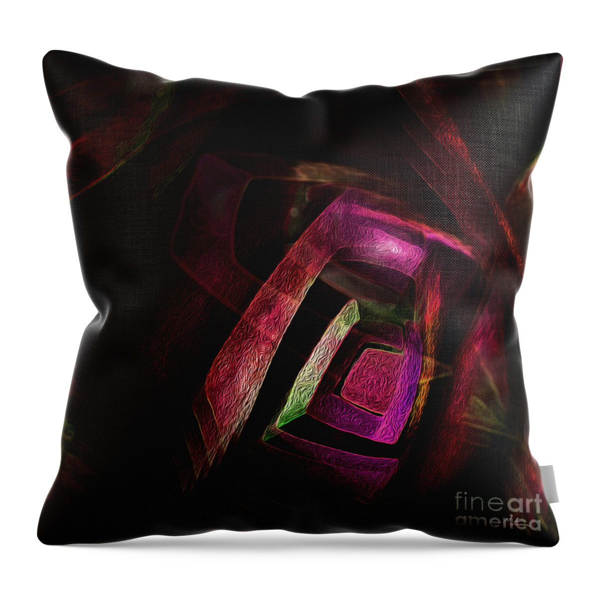 Surreal Moods Throw Pillow featuring the digital art Surreal Moods 3 by Aldane Wynter