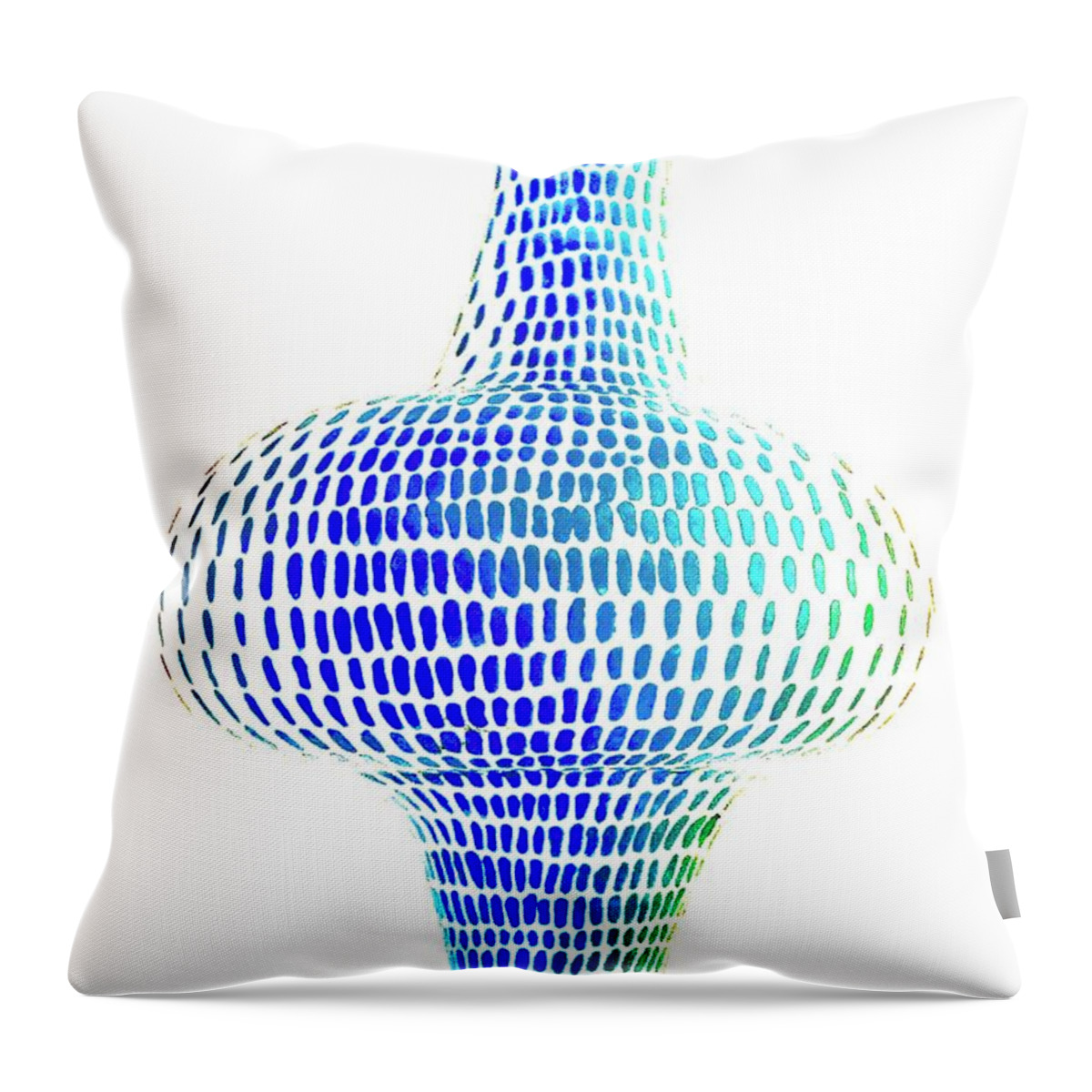 Glass Throw Pillow featuring the photograph Suspended Glass by Alida M Haslett