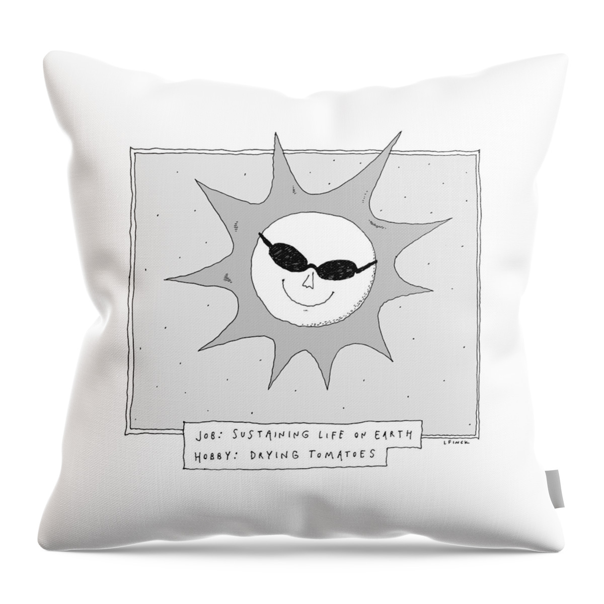 Sustaining Life On Earth Throw Pillow