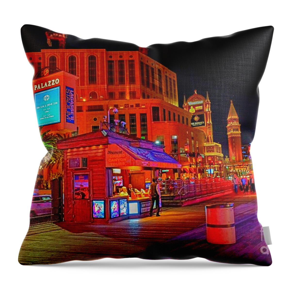 Throw Pillow featuring the photograph Take a Tour by Rodney Lee Williams