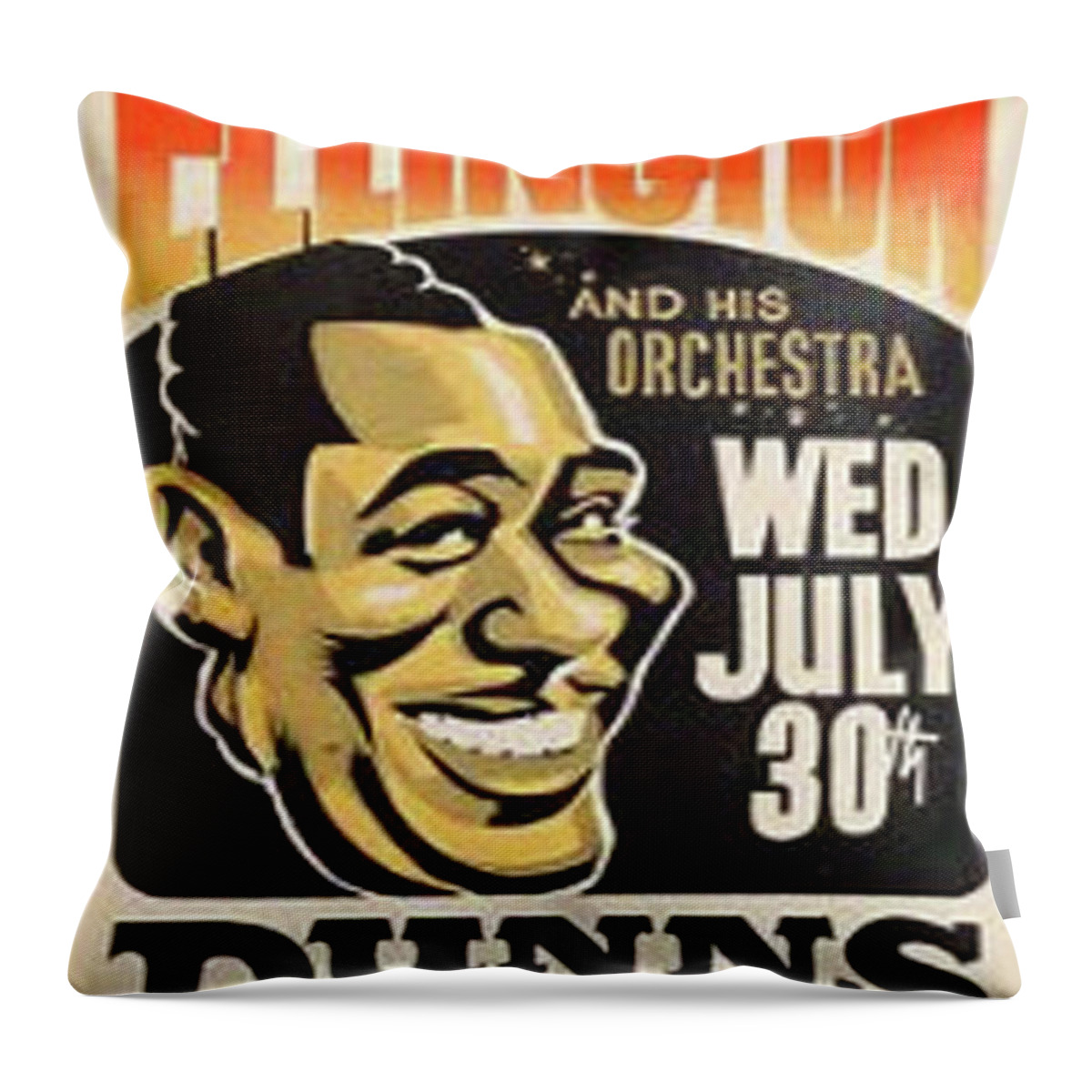 Duke Ellington Throw Pillow featuring the photograph Take the A train by Imagery-at- Work