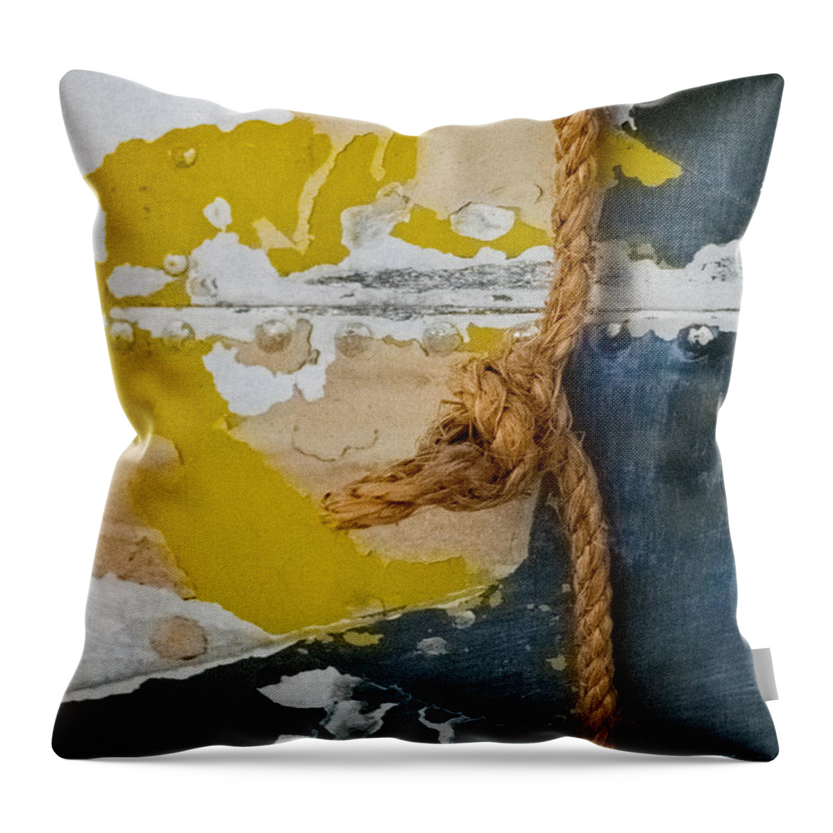 Bomber Throw Pillow featuring the photograph Tale of a Bomber by Bonny Puckett