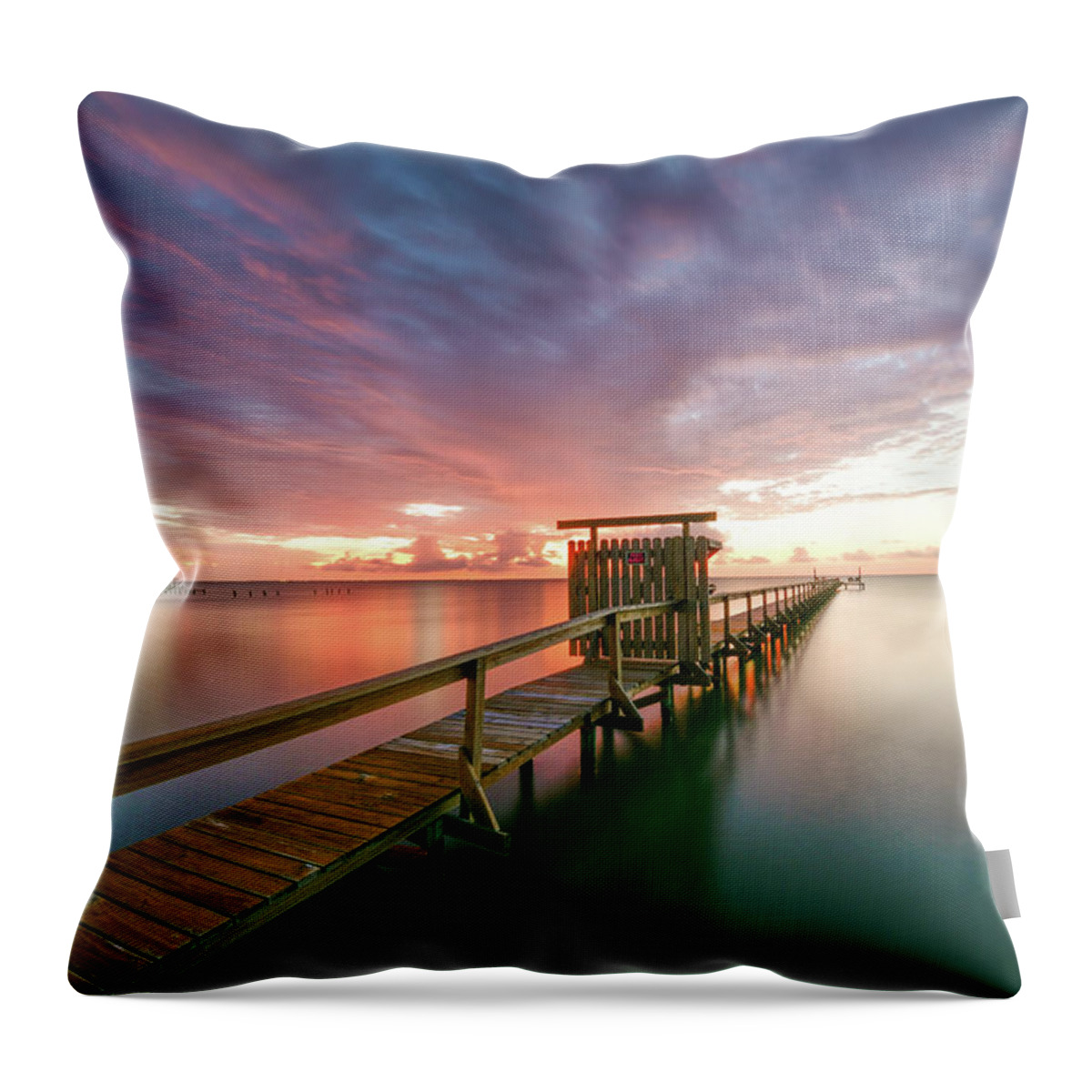 Texas Throw Pillow featuring the photograph The Colors Come Out by Christopher Rice