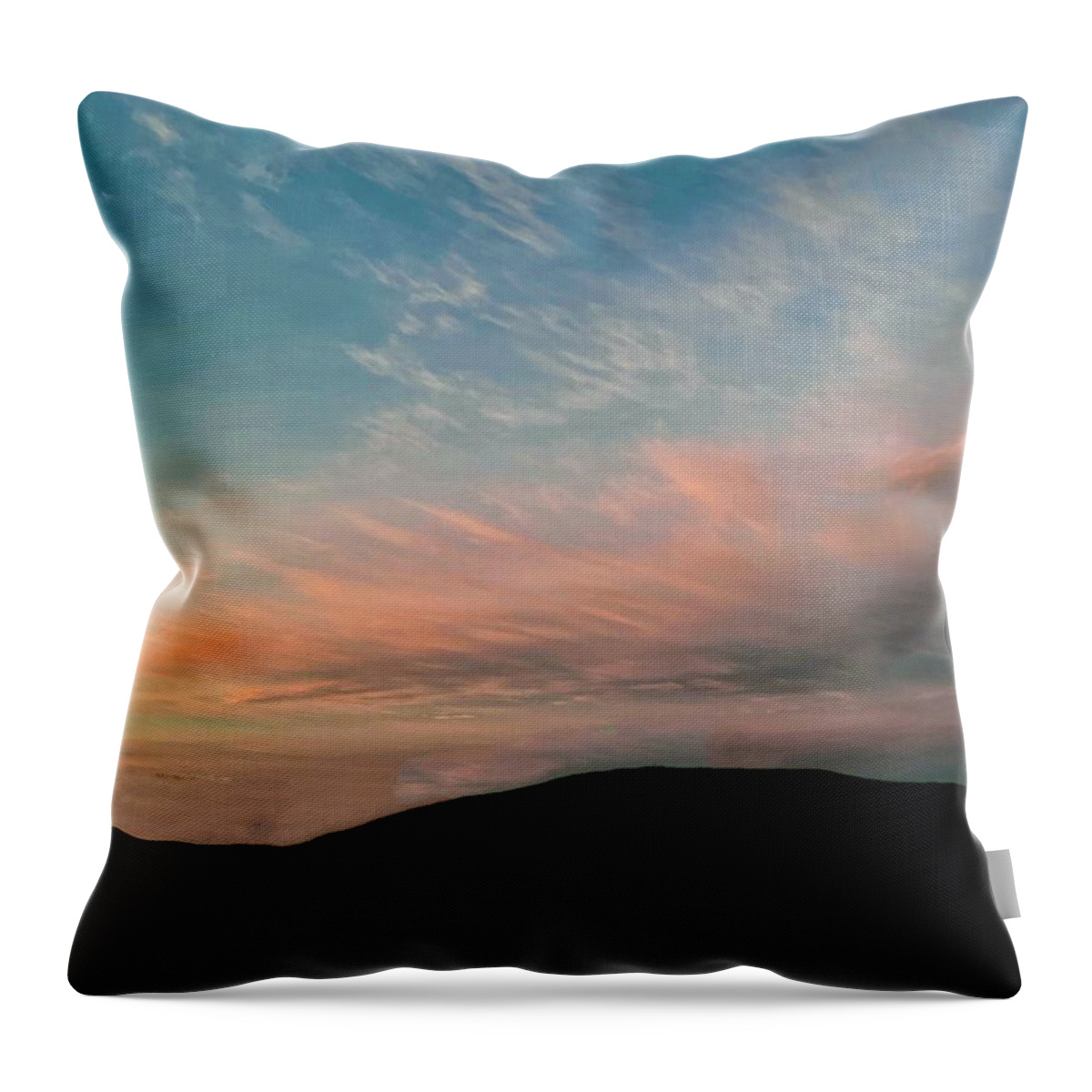 Dawn Throw Pillow featuring the photograph The Delicate Light of Dawn by Sarah Lilja