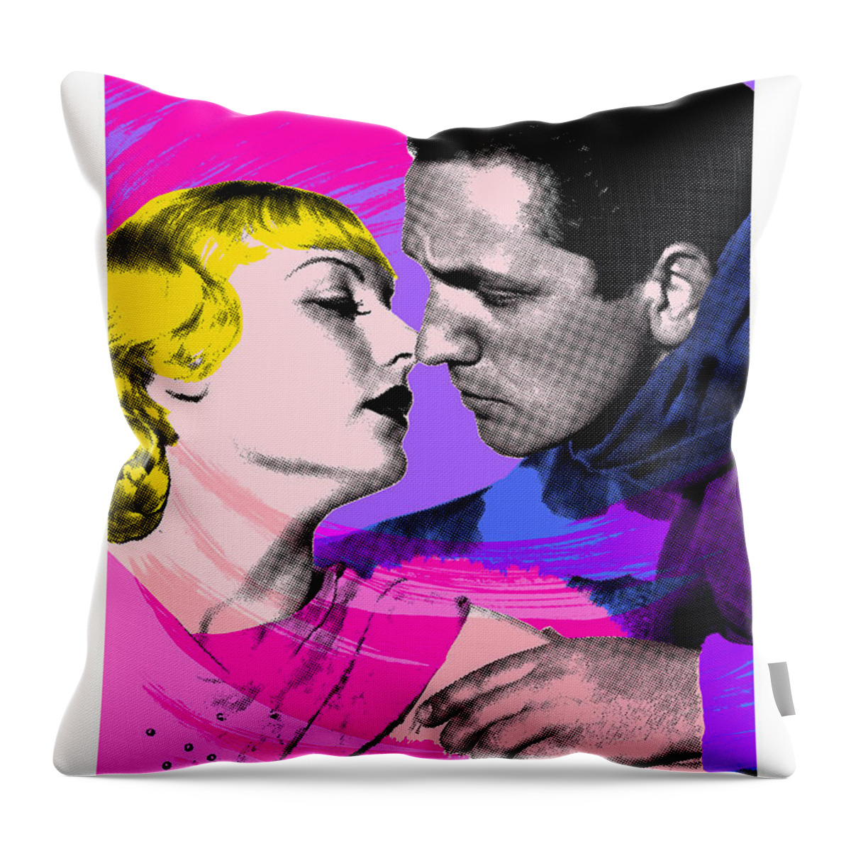 Synopsis Throw Pillow featuring the mixed media ''The Eagle and the Hawk'', 1933, movie poster, with synopsis by Movie World Posters