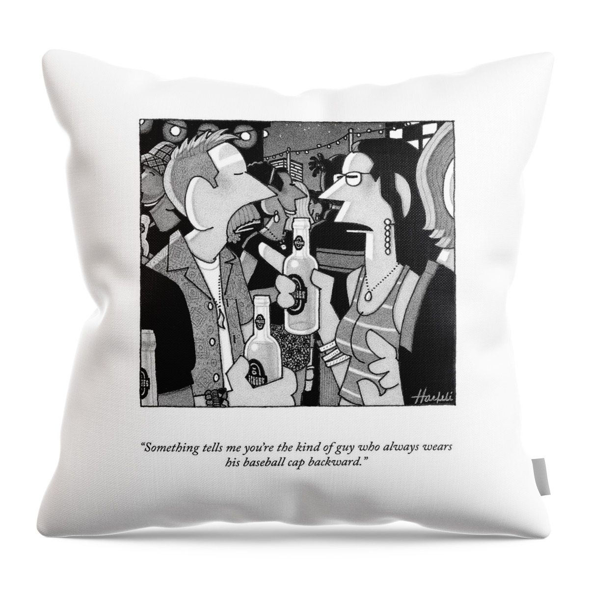 The Kind Of Guy Throw Pillow