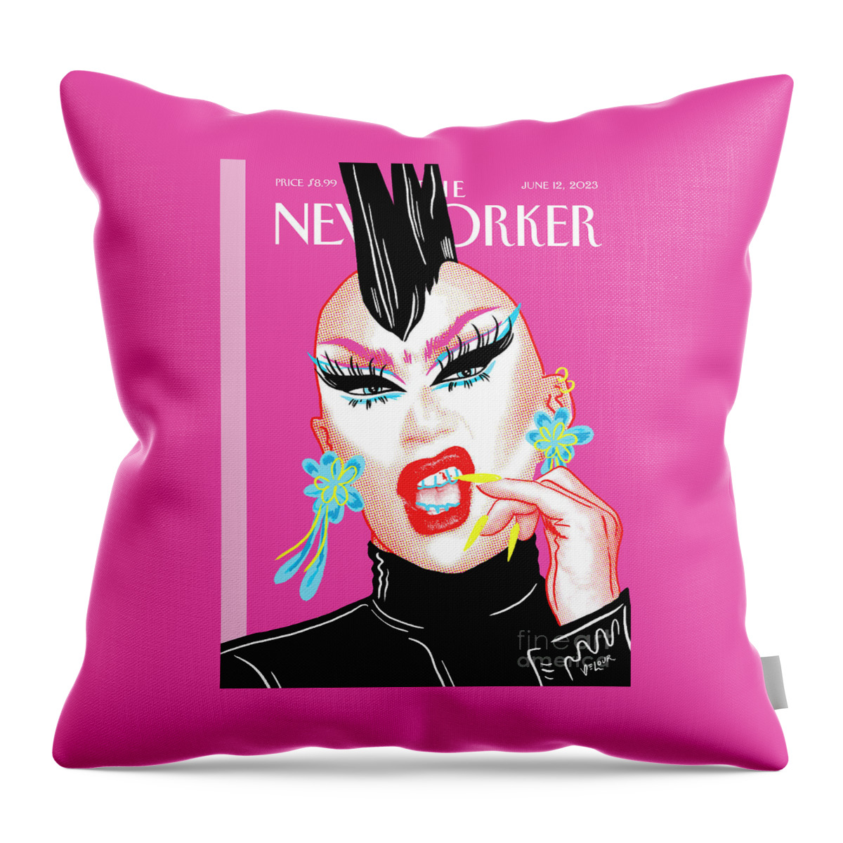 The Look Of Pride Throw Pillow