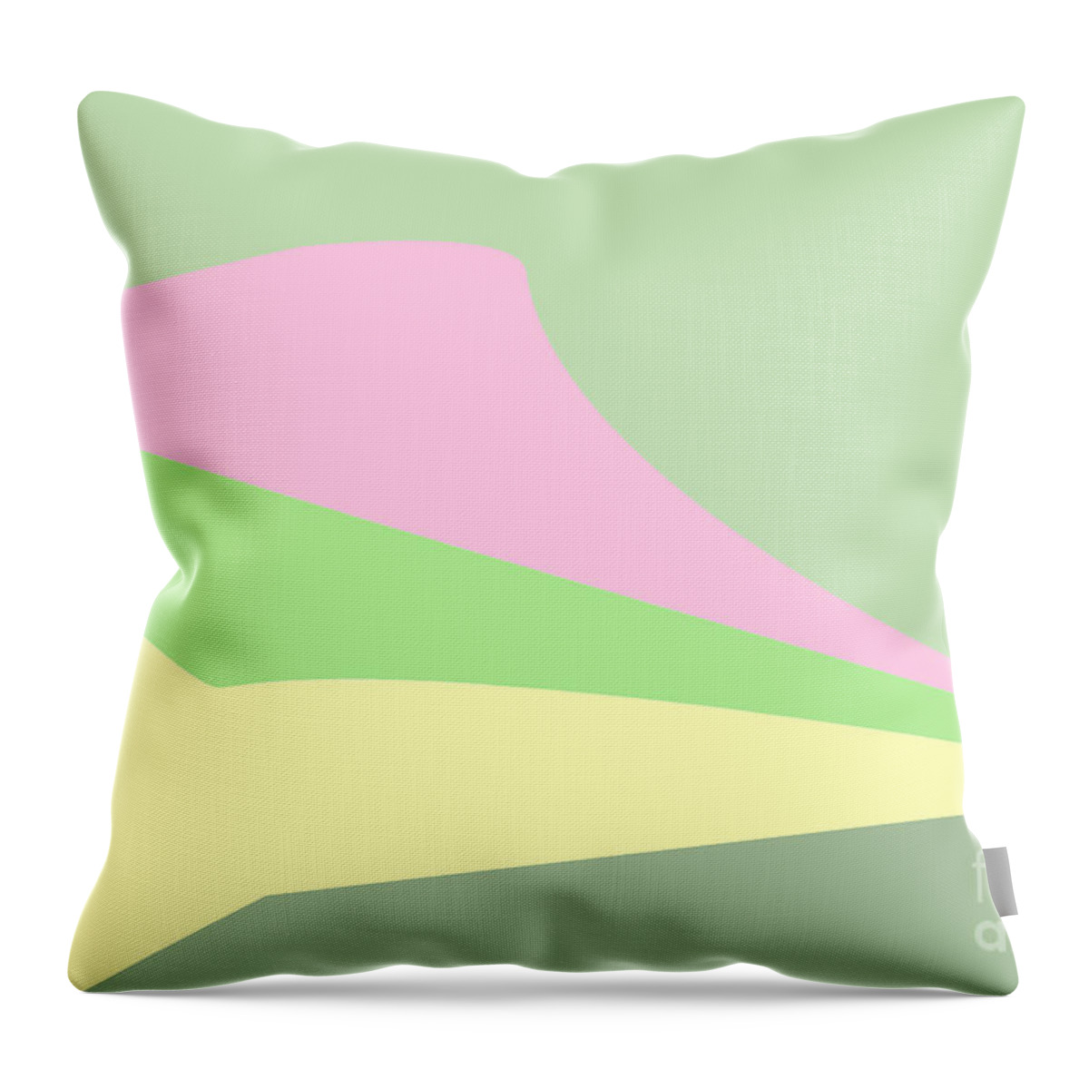 Contemporary Art Throw Pillow featuring the digital art The Other Night by Jeremiah Ray