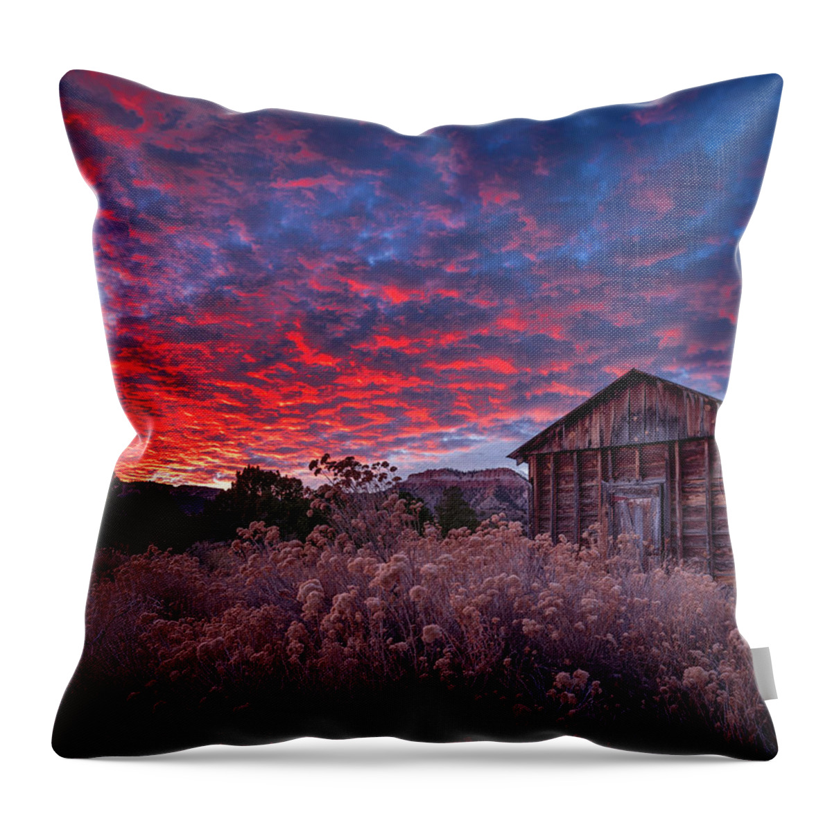 Arches Throw Pillow featuring the photograph The Perfect Sunset by Edgars Erglis