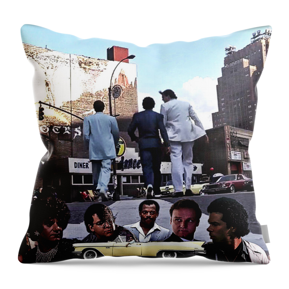 Miami Vice Throw Pillow featuring the digital art The Prodigal Son 4 by Mark Baranowski