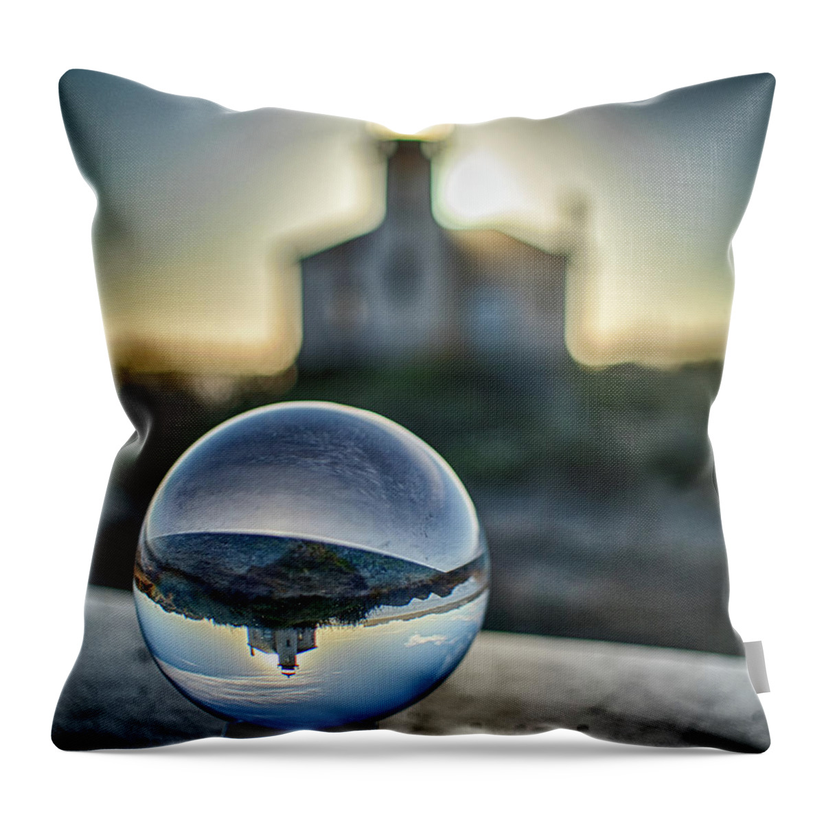 2018 Throw Pillow featuring the photograph The Upside Down by Gerri Bigler