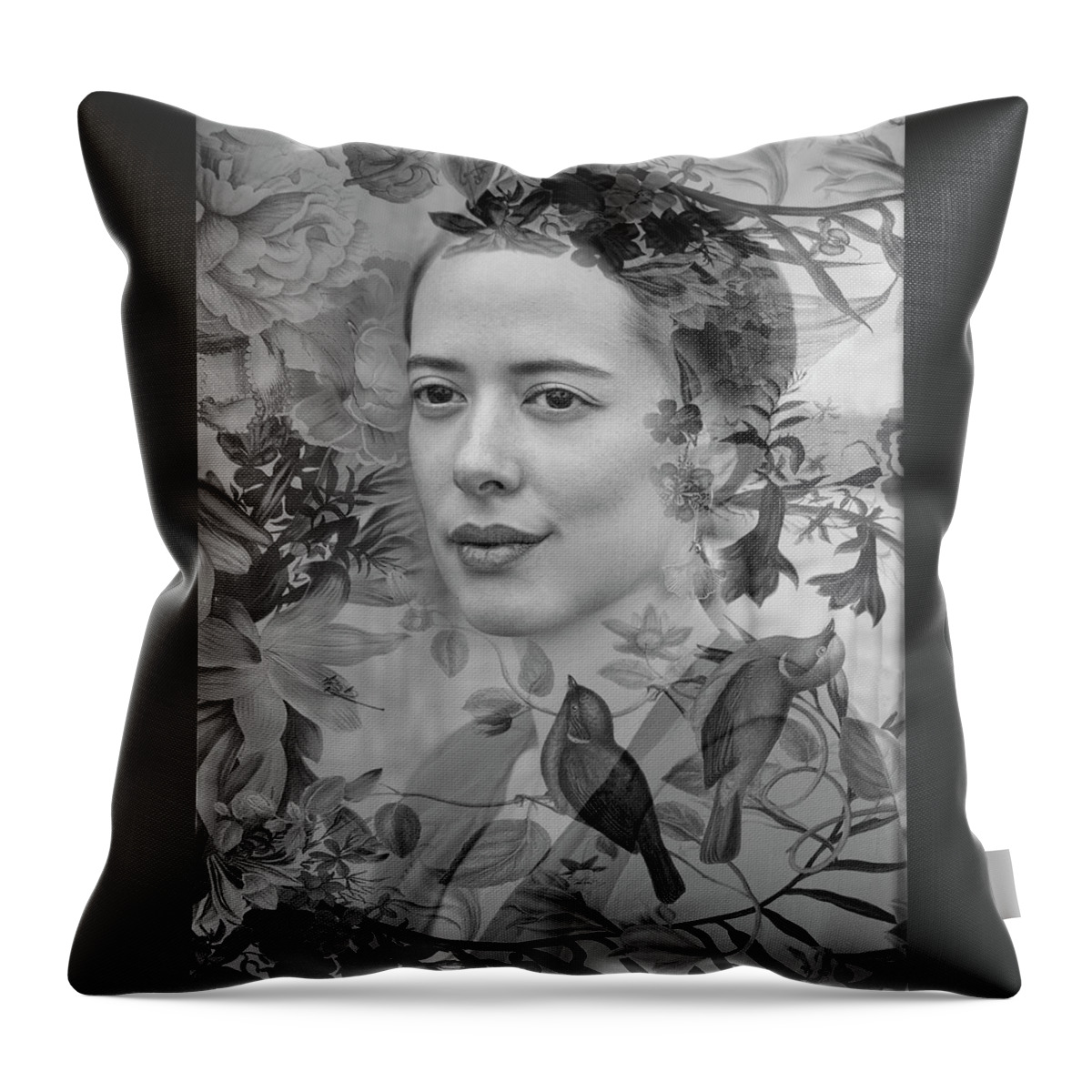 Woman Throw Pillow featuring the photograph Timeless by Steve Ladner