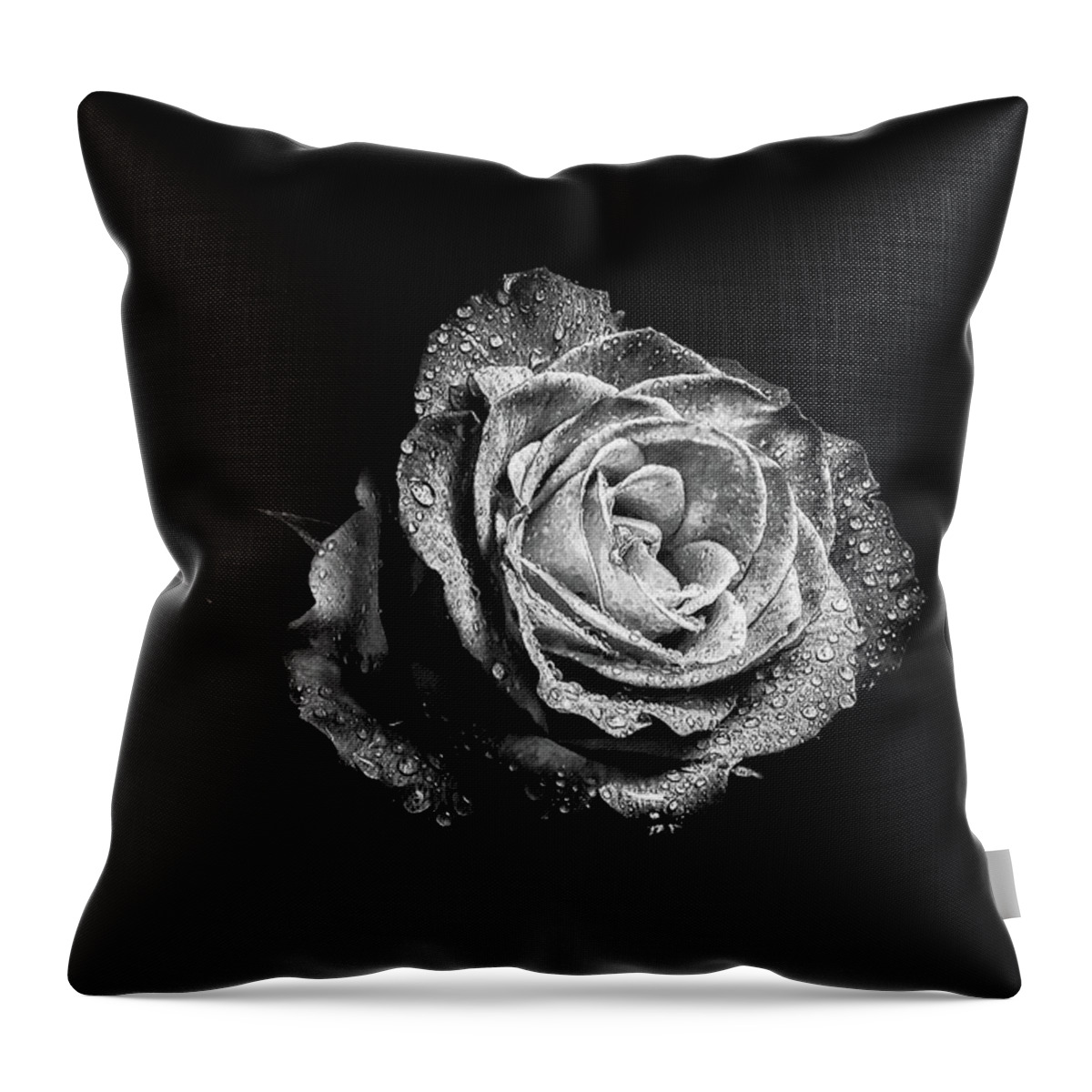 Published Throw Pillow featuring the photograph To Cease Living by Enrique Pelaez