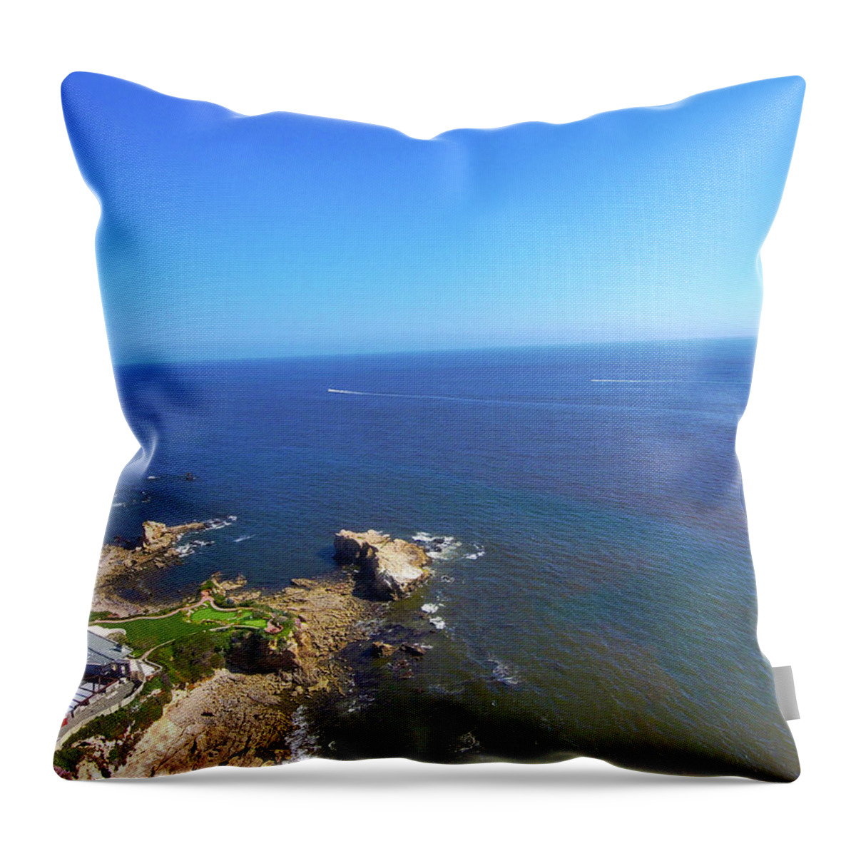 Ocean Throw Pillow featuring the photograph Touch the Sky by Marcus Jones