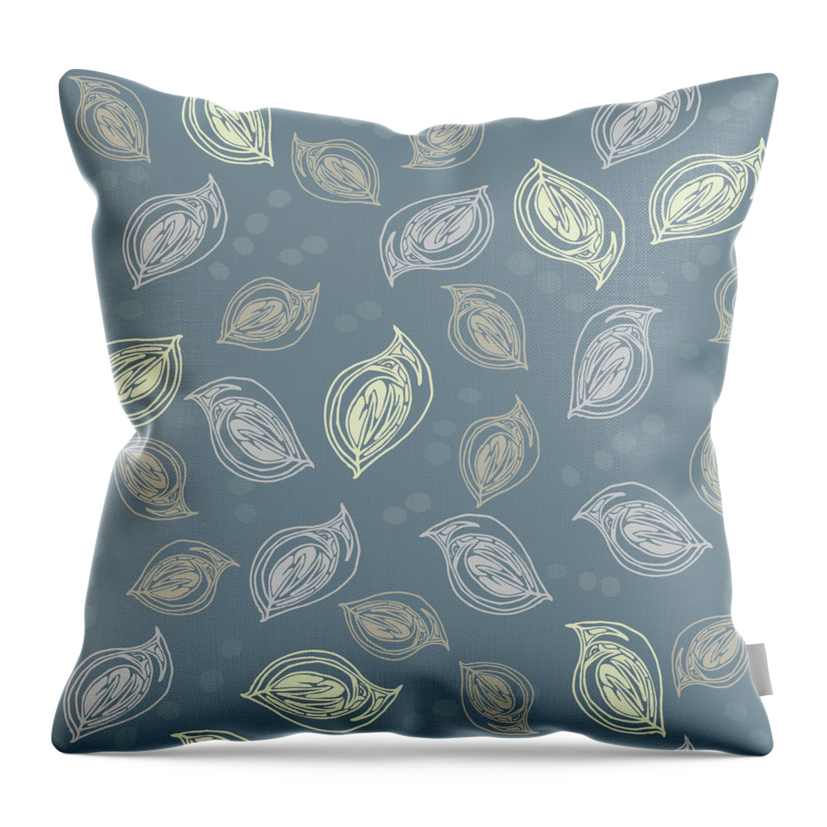 Tribal Throw Pillow featuring the digital art Tribal Paisley Print by Sand And Chi