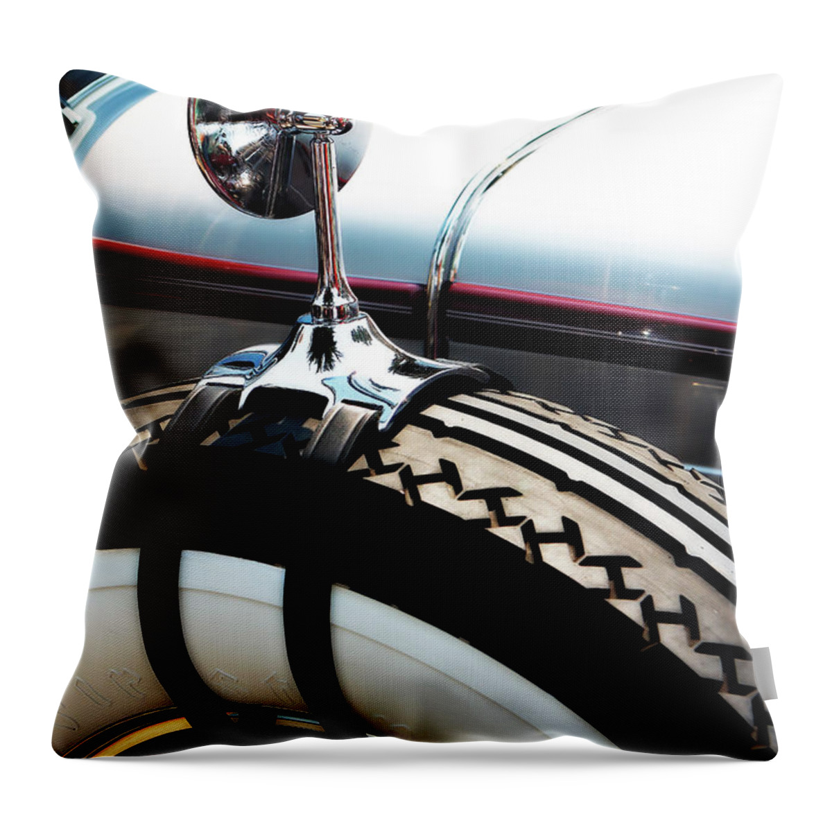 Photo Throw Pillow featuring the photograph Twenty's Style by Alan Hausenflock