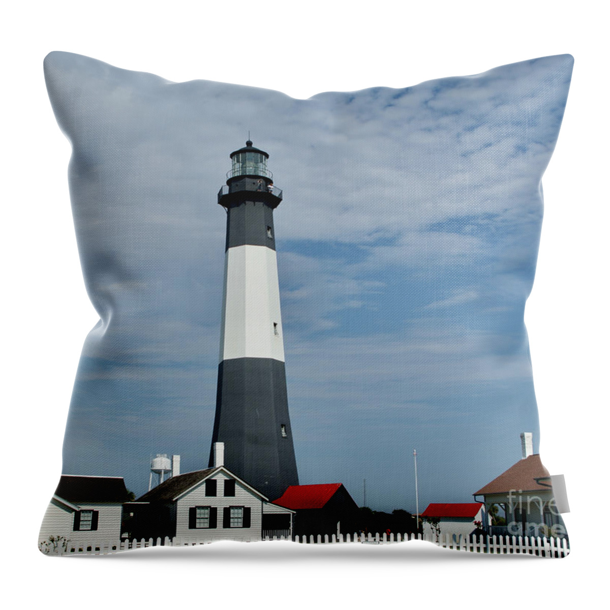  Throw Pillow featuring the photograph Tybee by Annamaria Frost
