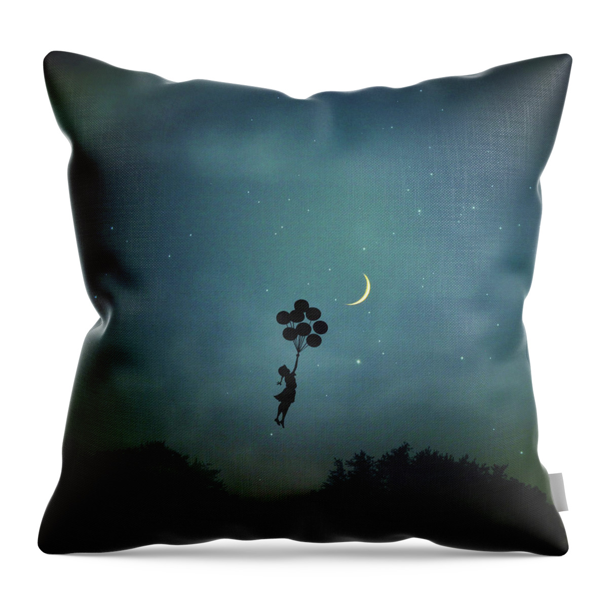 Clouds Throw Pillow featuring the photograph Up Up and Away by Carrie Ann Grippo-Pike