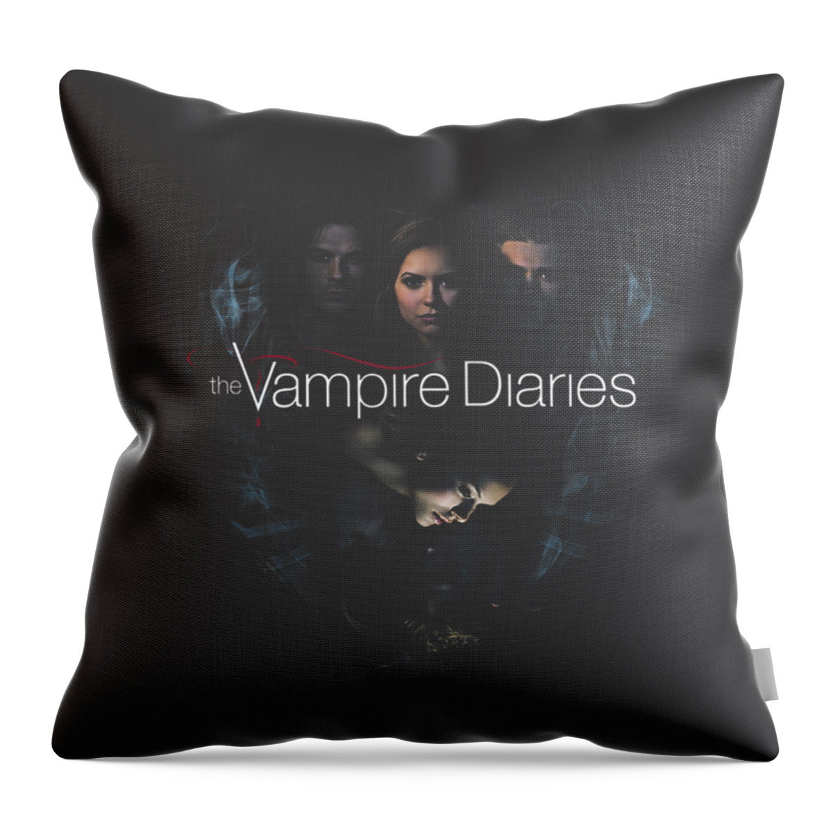 Vampire Diaries Hearts Desire Throw Pillow featuring the digital art Vampire Diaries Hearts Desire by Saihae Georg
