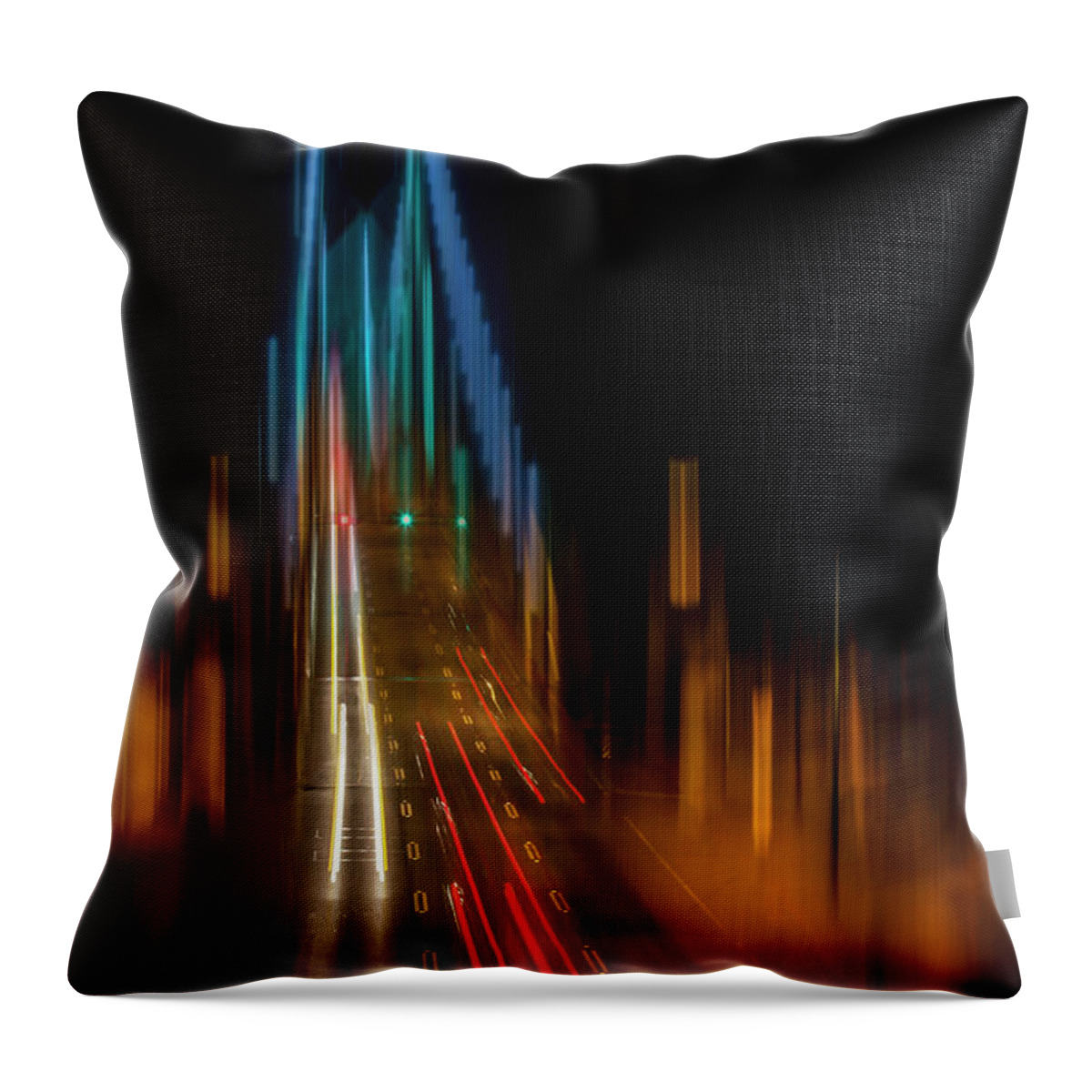 Vancouver Throw Pillow featuring the digital art Vancouver Icon by Phil Dyer
