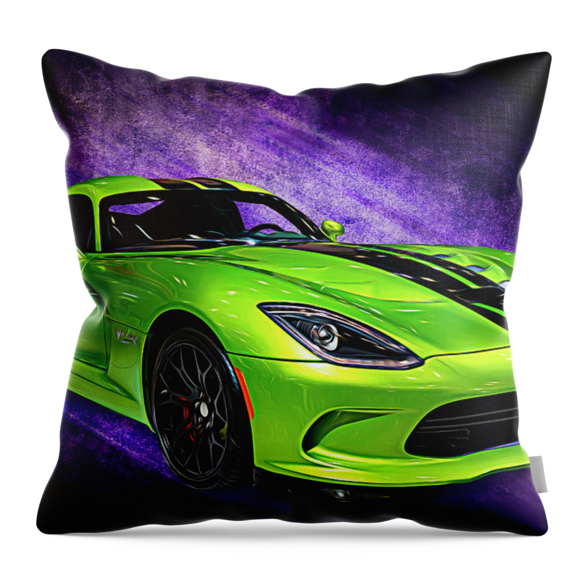 Art Throw Pillow featuring the photograph Viper by Rick Deacon