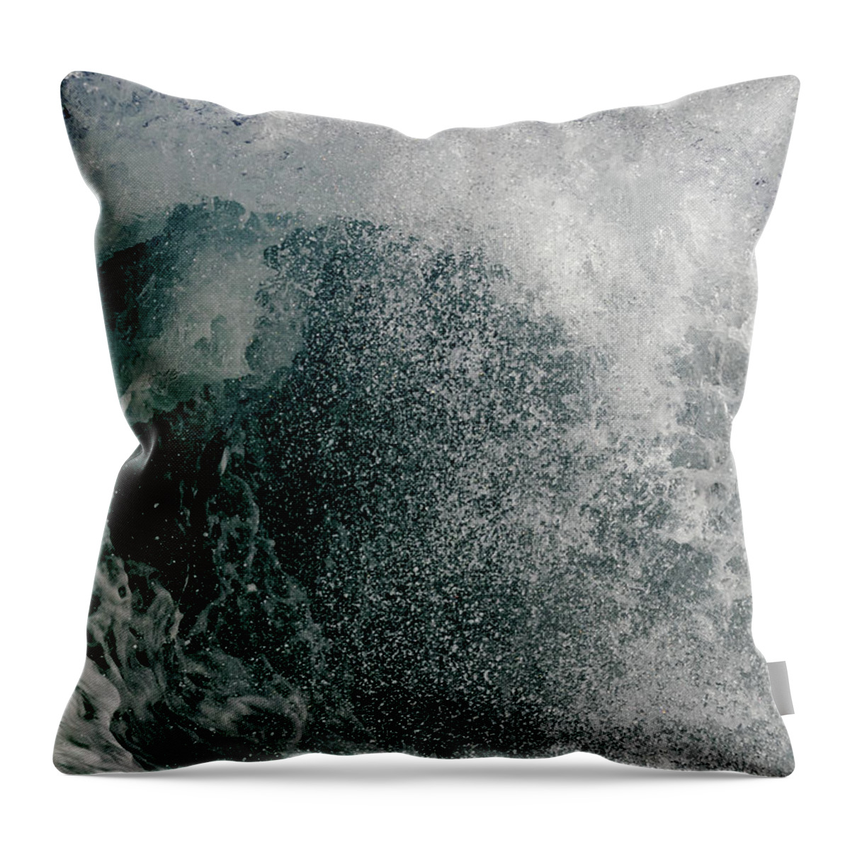 Ocean Throw Pillow featuring the photograph Vortex by Stelios Kleanthous