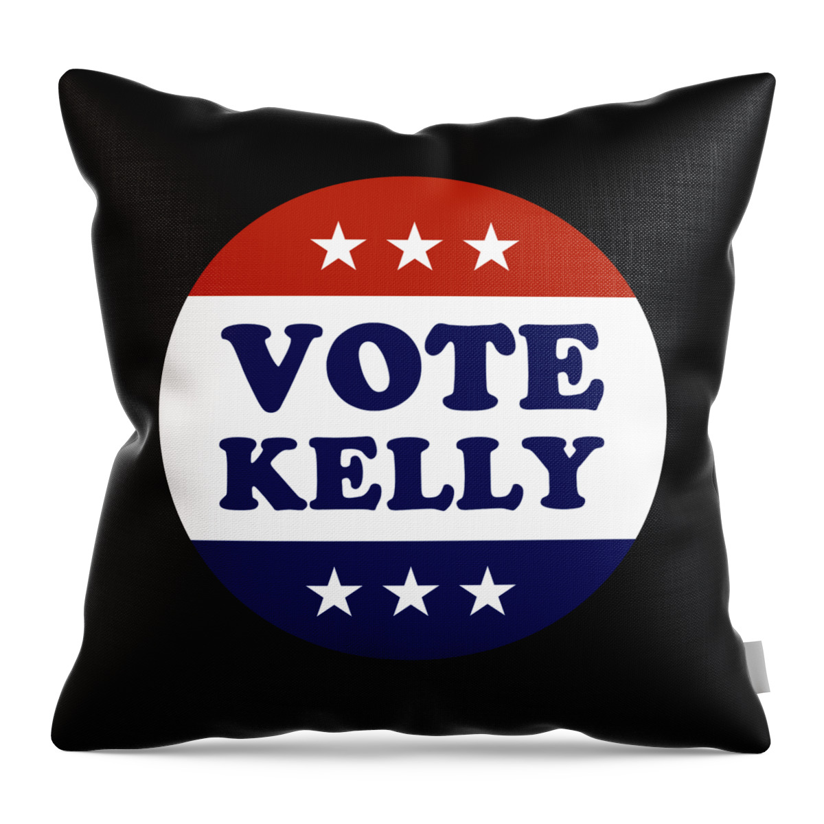 Arizona Throw Pillow featuring the digital art Vote Mark Kelly 2020 by Flippin Sweet Gear