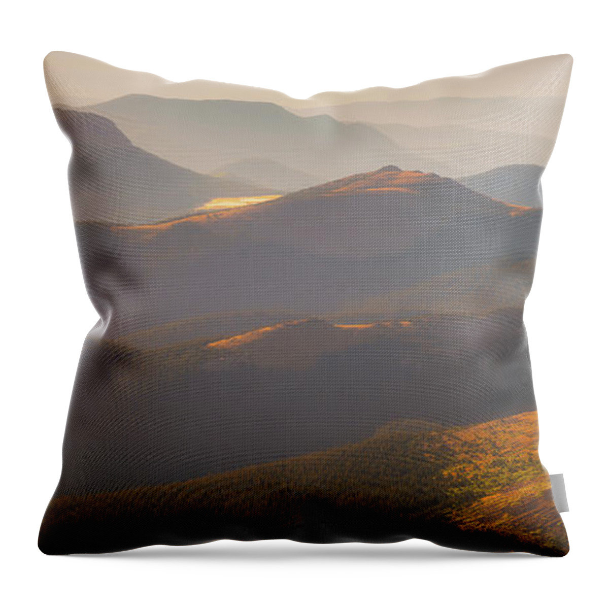Layers Throw Pillow featuring the photograph Warm Earth by Darren White