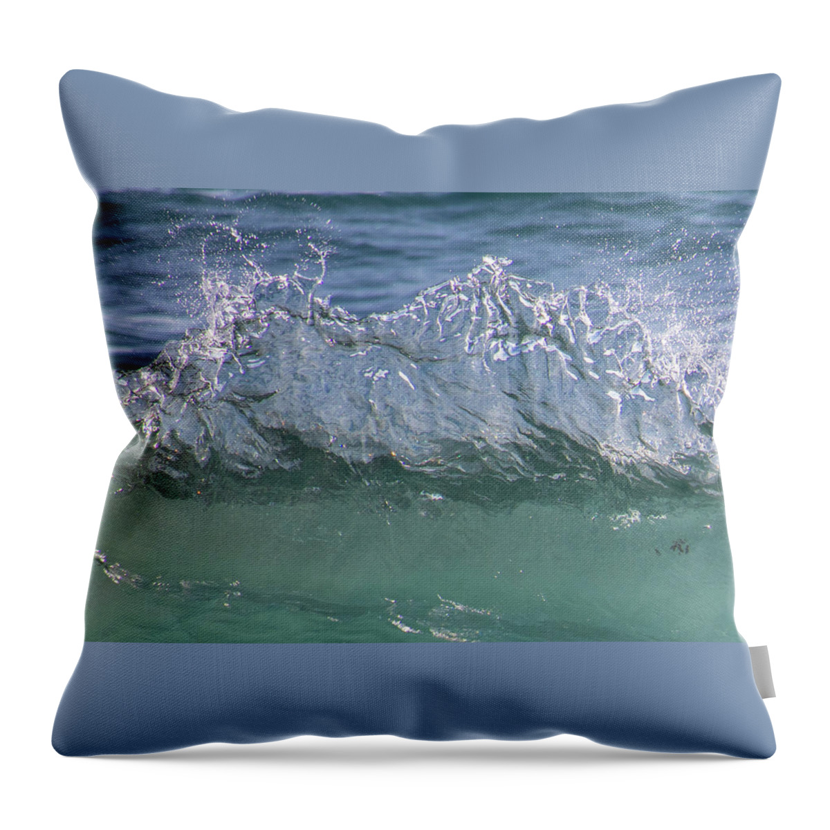 Hawaii Throw Pillow featuring the photograph Water Dance by Tony Spencer