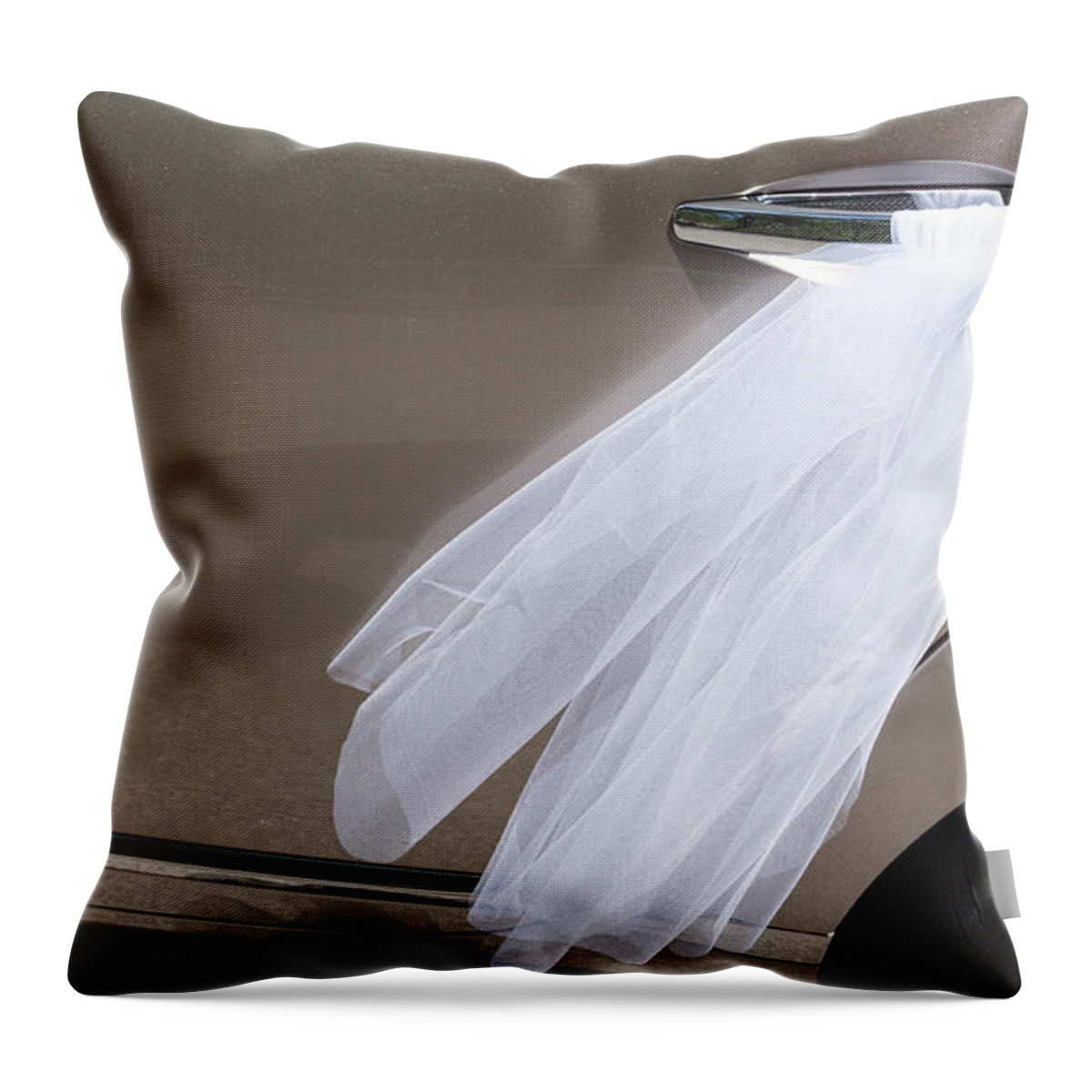 Wedding Throw Pillow featuring the photograph Wedding Bently by Jim Whitley