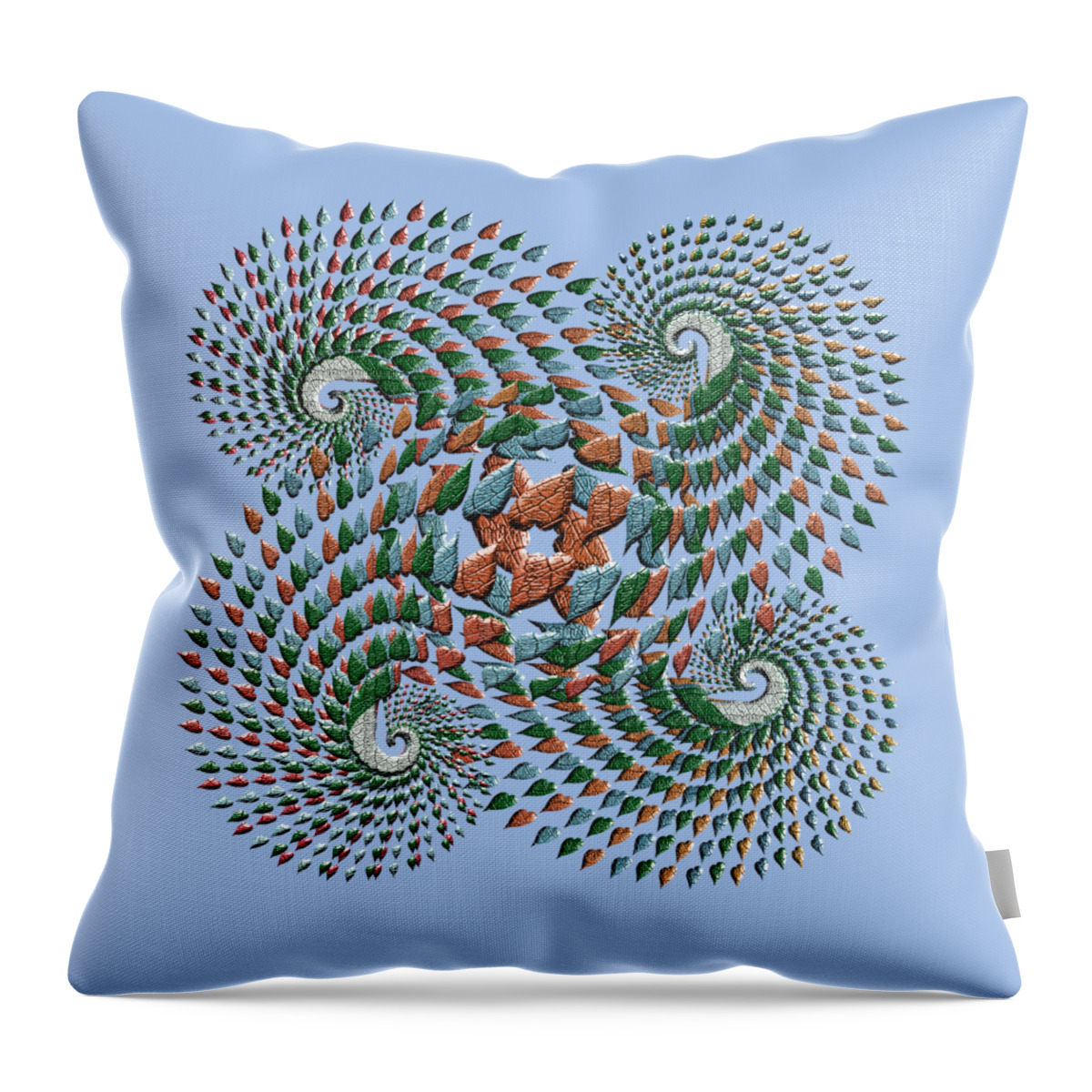 Wind Throw Pillow featuring the digital art Wind by John Haldane