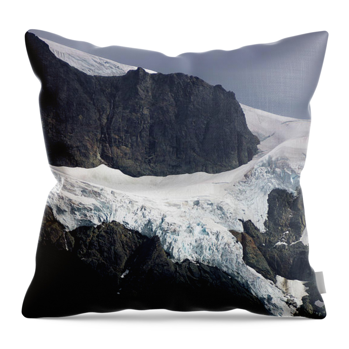 Mount Throw Pillow featuring the photograph Winter Peaks by Sean Henderson