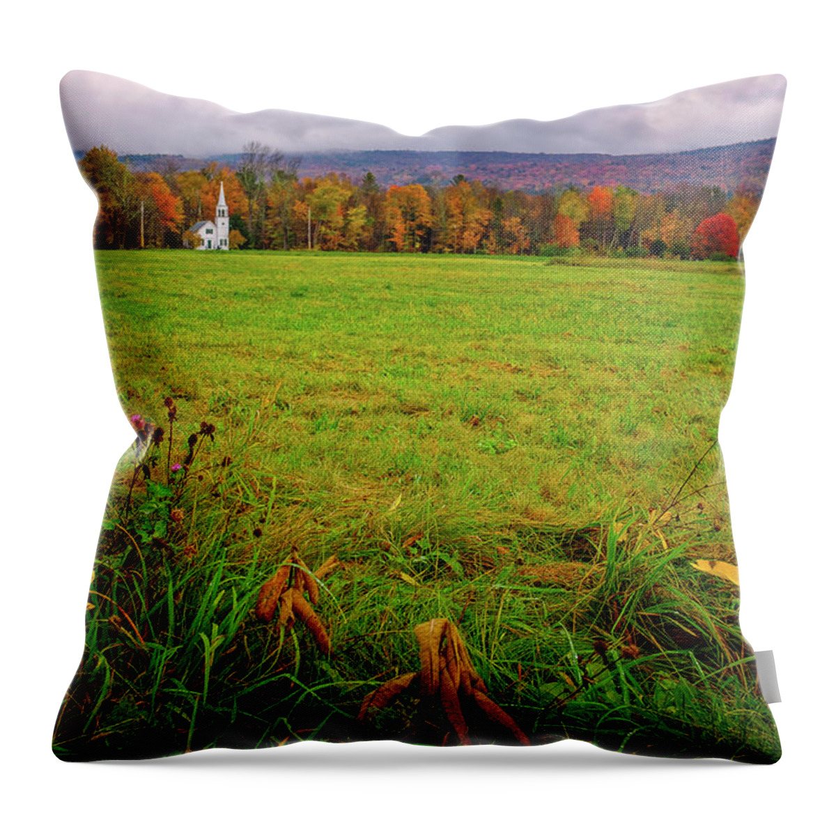 New Hampshire Throw Pillow featuring the photograph Wonalancet. by Jeff Sinon