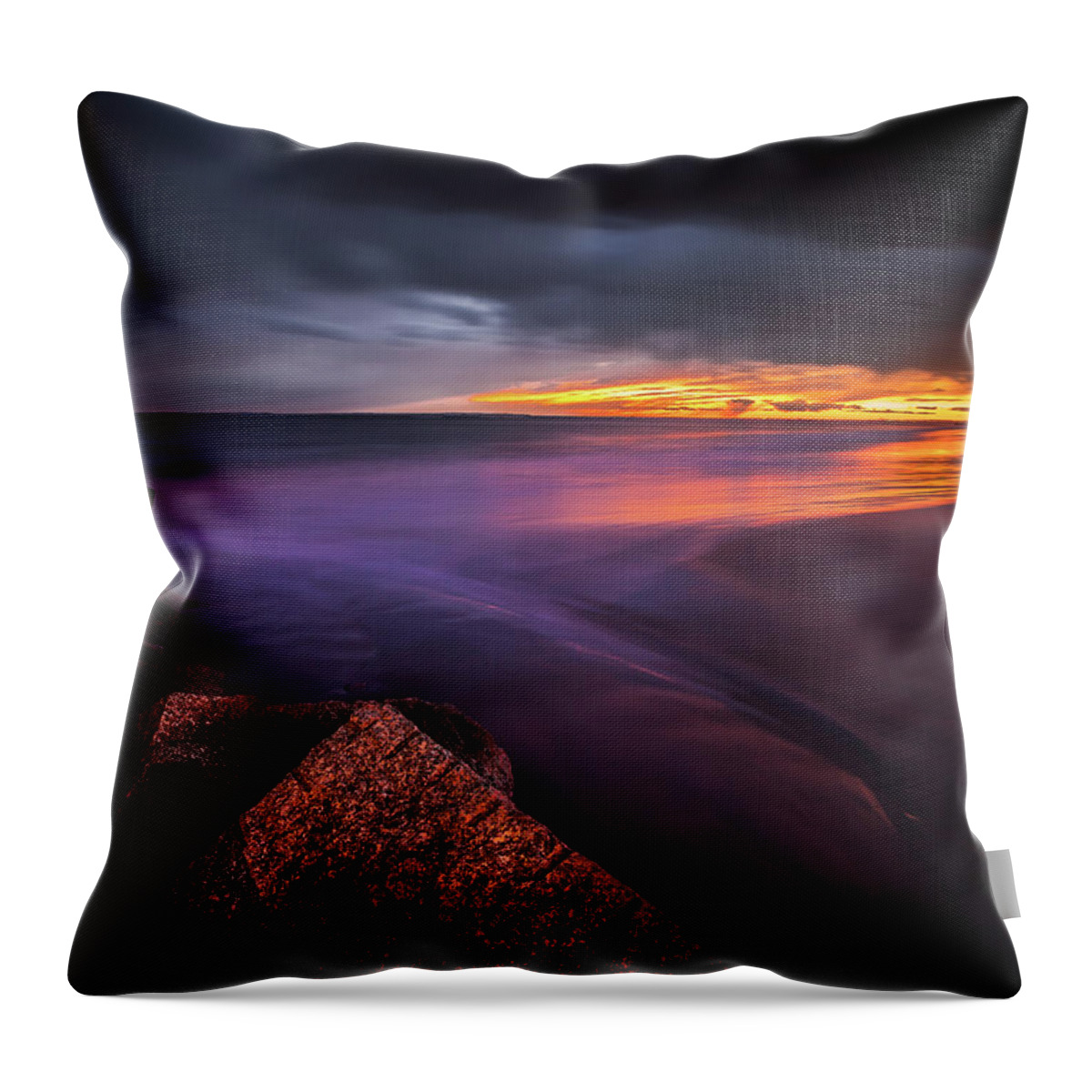 15mm Throw Pillow featuring the photograph Yellow Mellow by Edgars Erglis